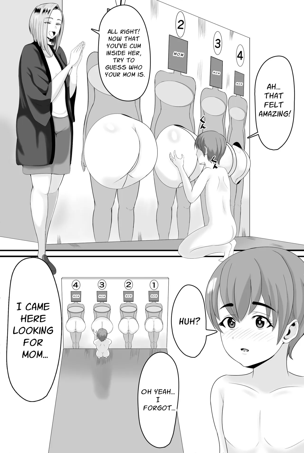 If You Want To Save Your Busty Big Ass Mom, Try Guessing Her Naked page 48