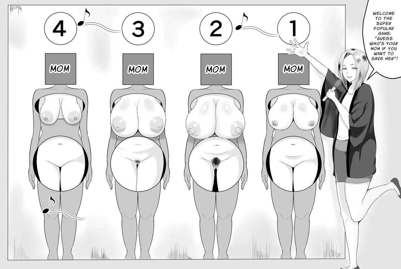 If You Want To Save Your Busty Big Ass Mom, Try Guessing Her Naked page 5