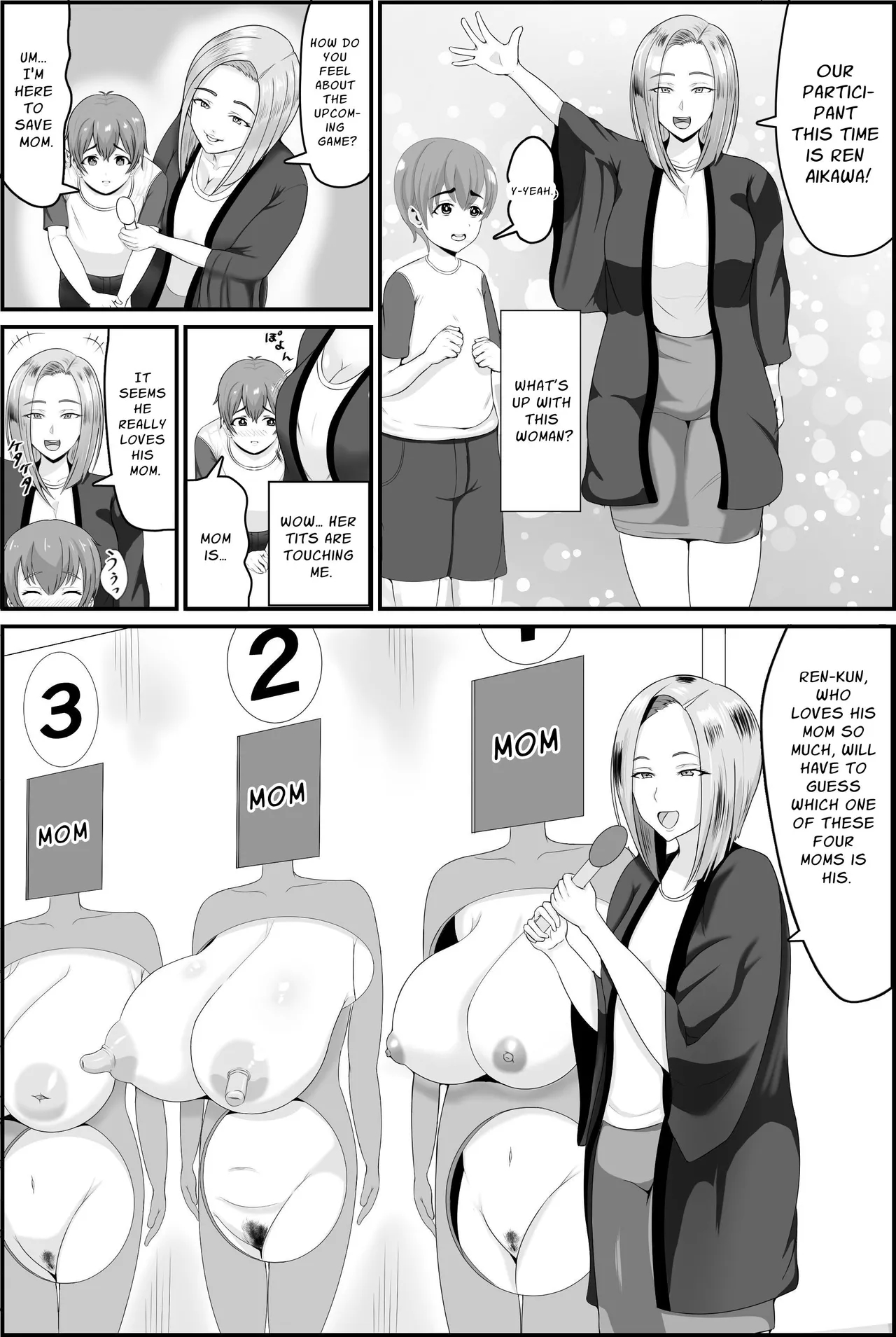 If You Want To Save Your Busty Big Ass Mom, Try Guessing Her Naked page 8