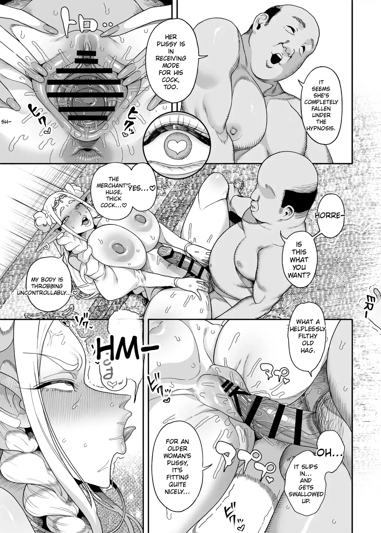 Isekai Hypnosis Uncle: Stuffing Elves With My Cock Using A Hypnosis Gift page 34