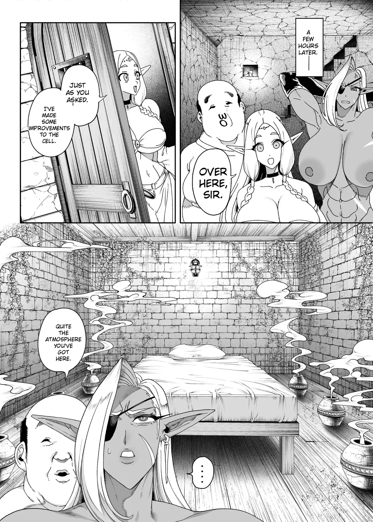 Isekai Hypnosis Uncle: Stuffing Elves With My Cock Using A Hypnosis Gift page 45