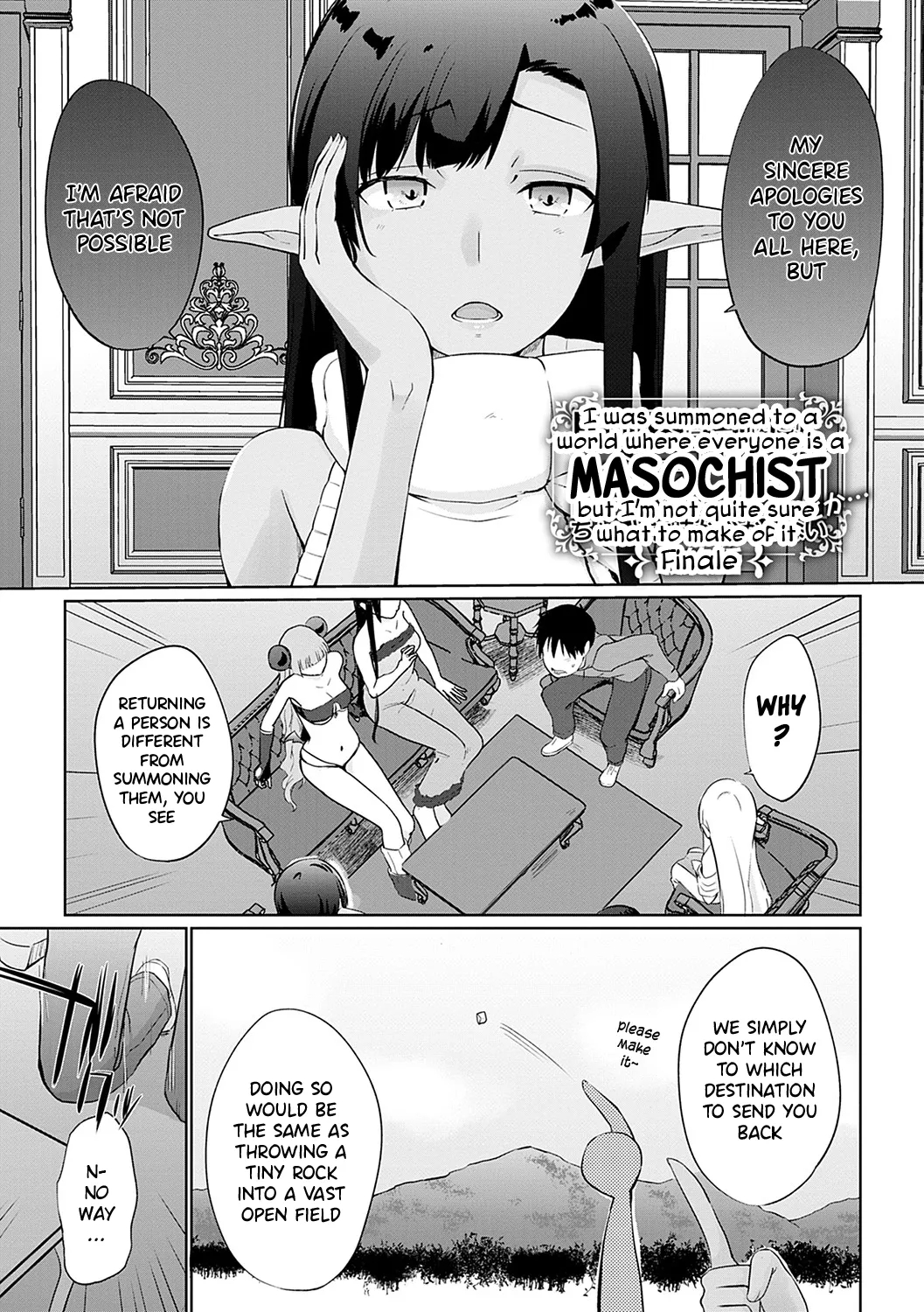 Isekai Ni Shoukansaretara Zenin Do M Toka...chotto Imi Ga Wakaranai Ch.10 + Extra page 1
