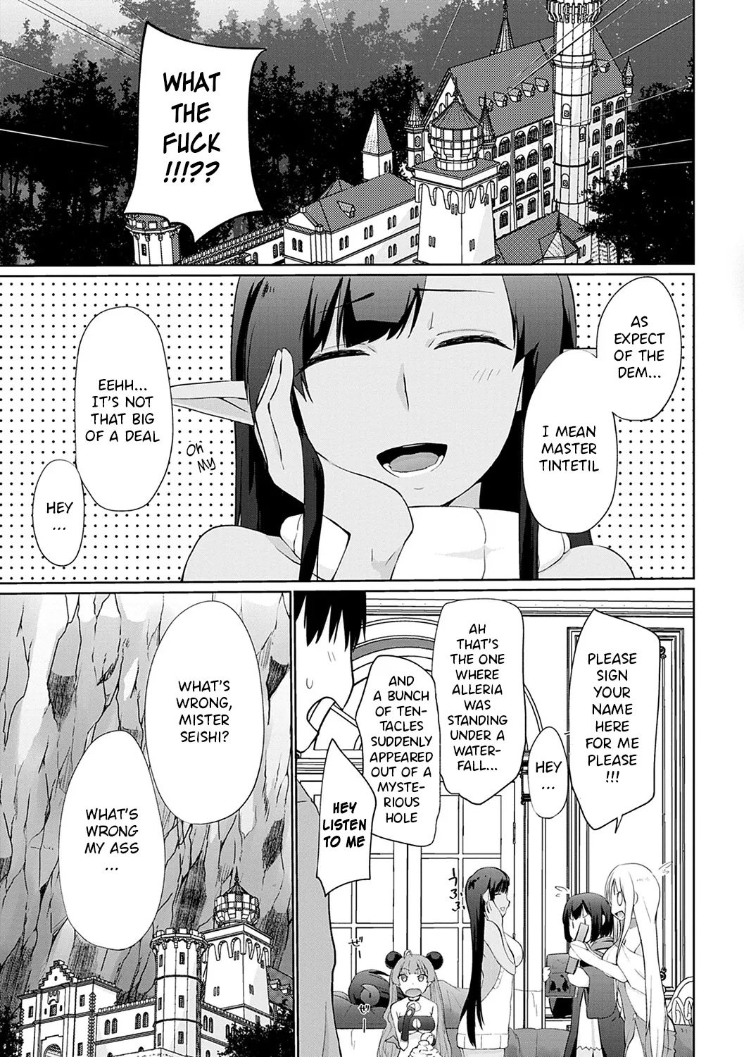 Isekai Ni Shoukansaretara Zenin Do M Toka...chotto Imi Ga Wakaranai Ch.10 + Extra page 23