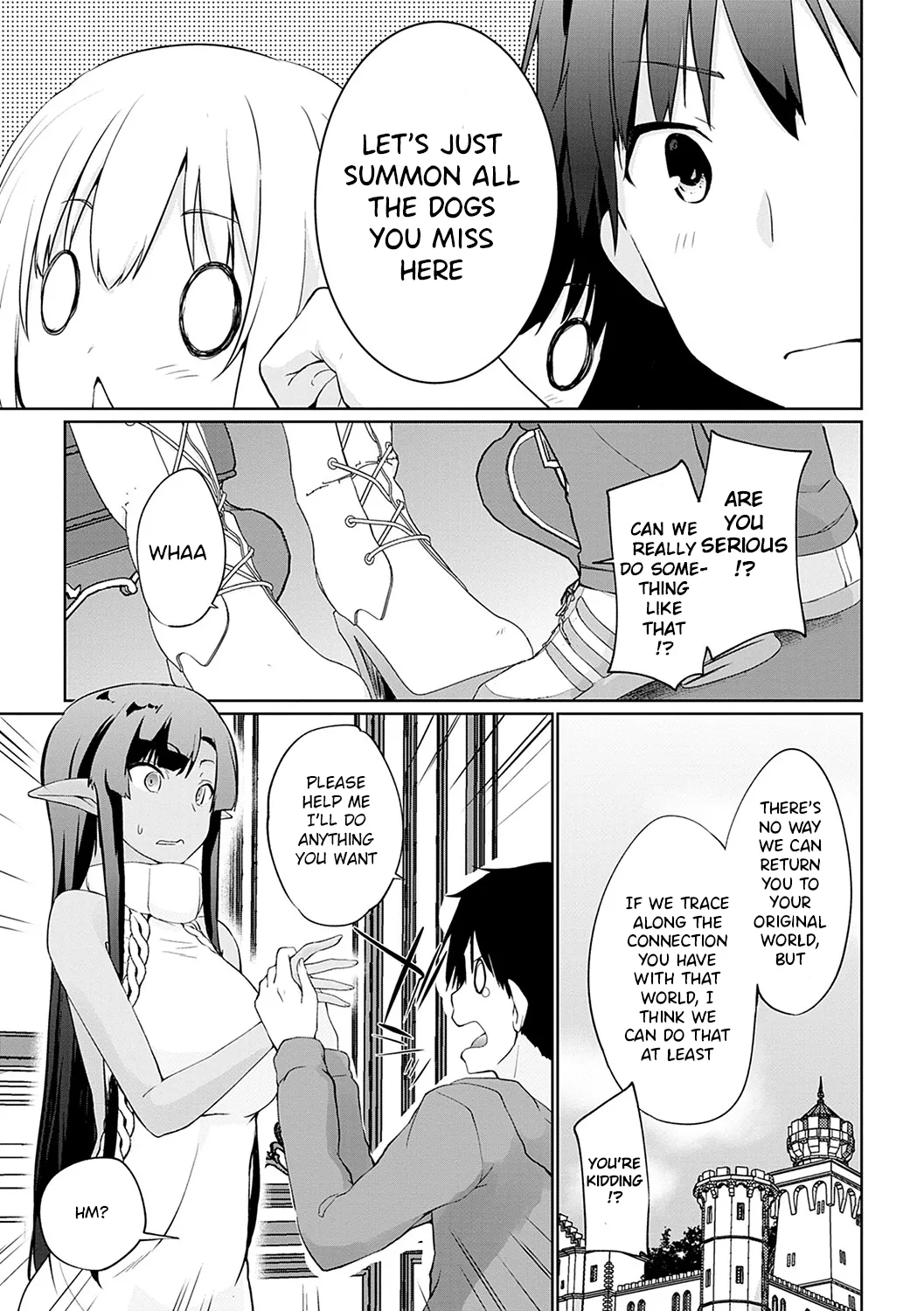 Isekai Ni Shoukansaretara Zenin Do M Toka...chotto Imi Ga Wakaranai Ch.10 + Extra page 3