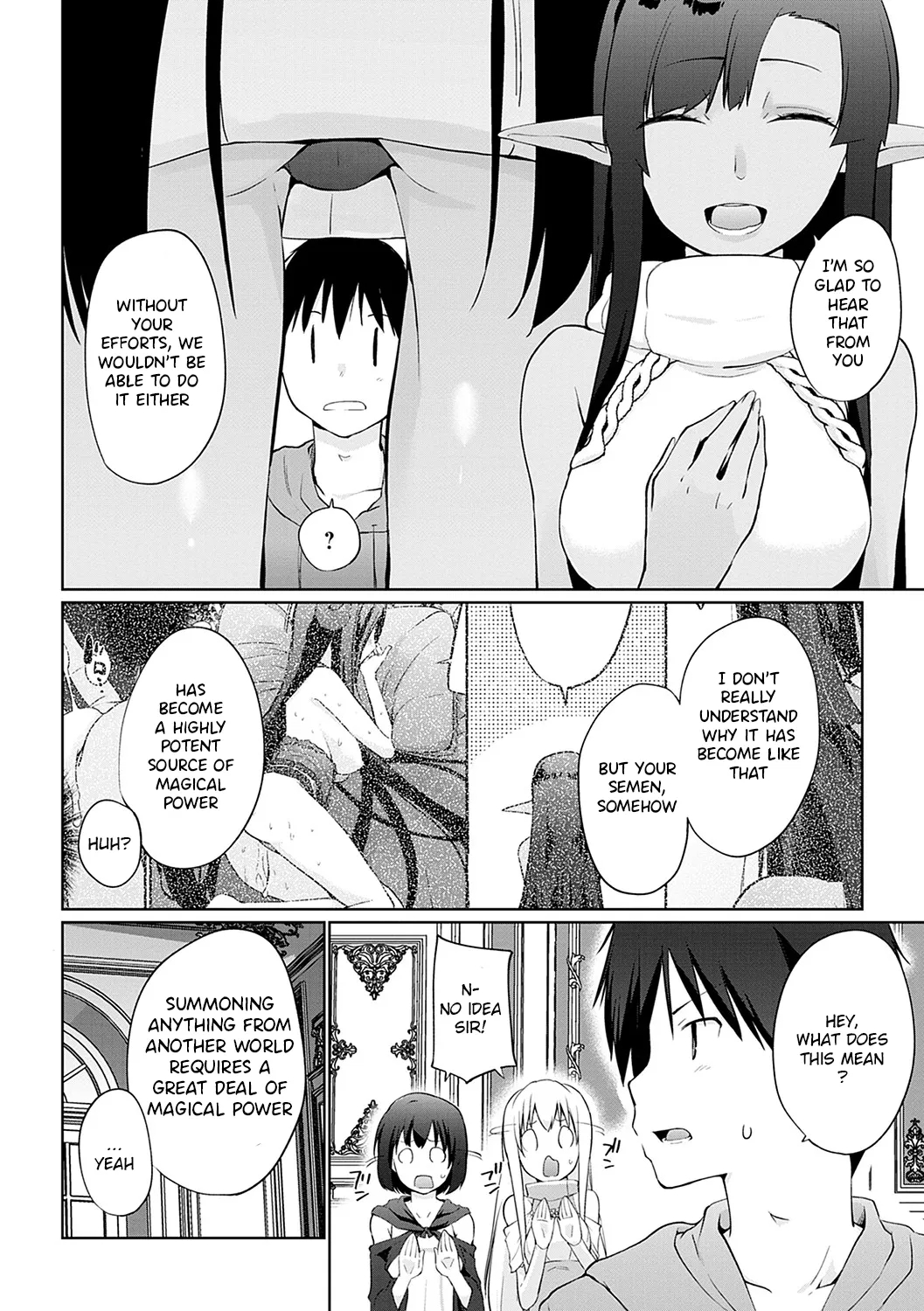 Isekai Ni Shoukansaretara Zenin Do M Toka...chotto Imi Ga Wakaranai Ch.10 + Extra page 4