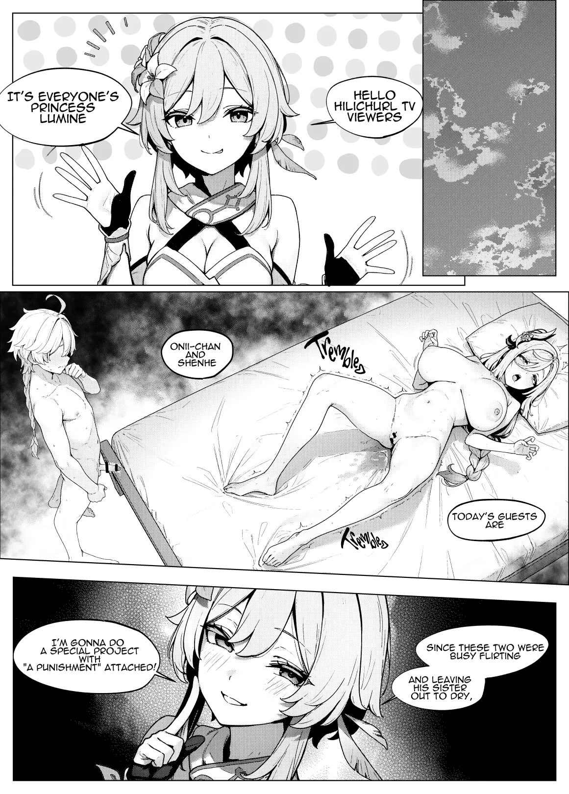 It Looks Like My Little Sister Is Angry page 1