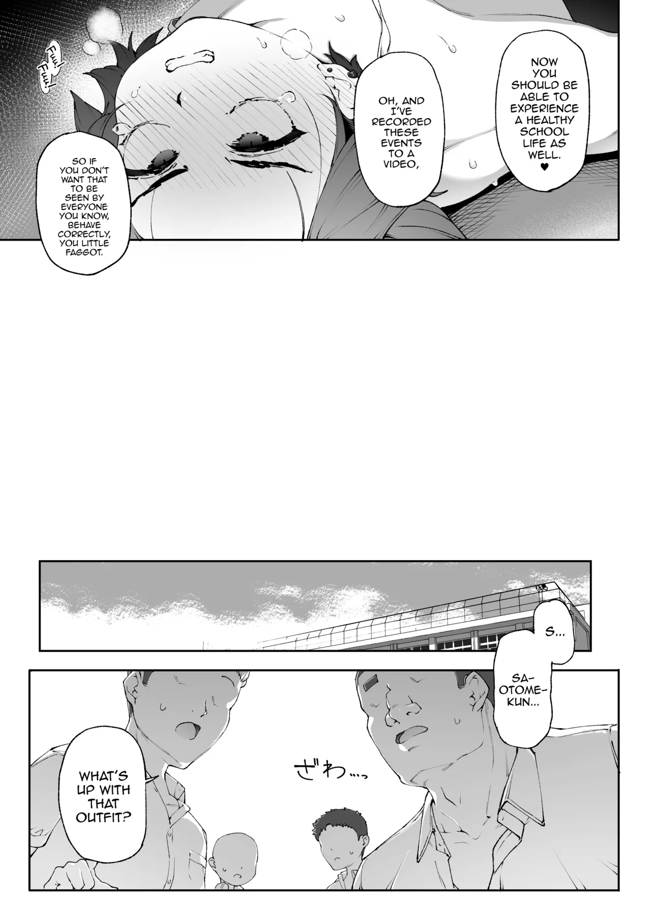 Josou Kousei Class No Furyou Akugaki Danshi Seito-kun Josou Mesu Ochi Program page 10