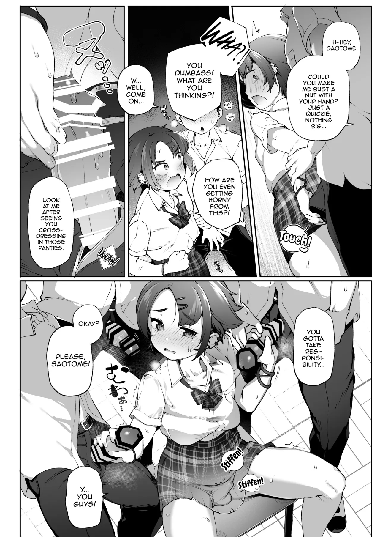 Josou Kousei Class No Furyou Akugaki Danshi Seito-kun Josou Mesu Ochi Program page 13