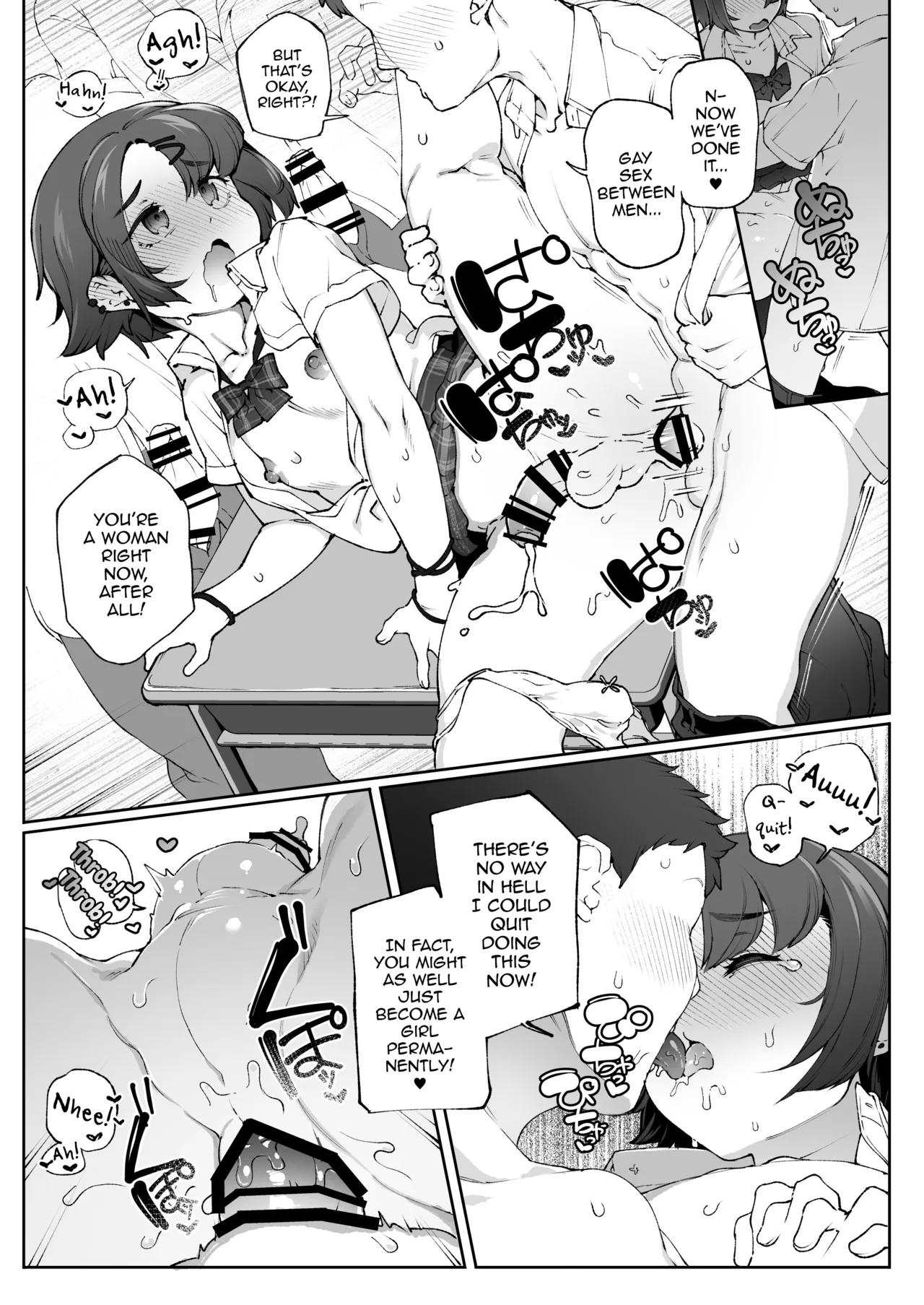 Josou Kousei Class No Furyou Akugaki Danshi Seito-kun Josou Mesu Ochi Program page 20
