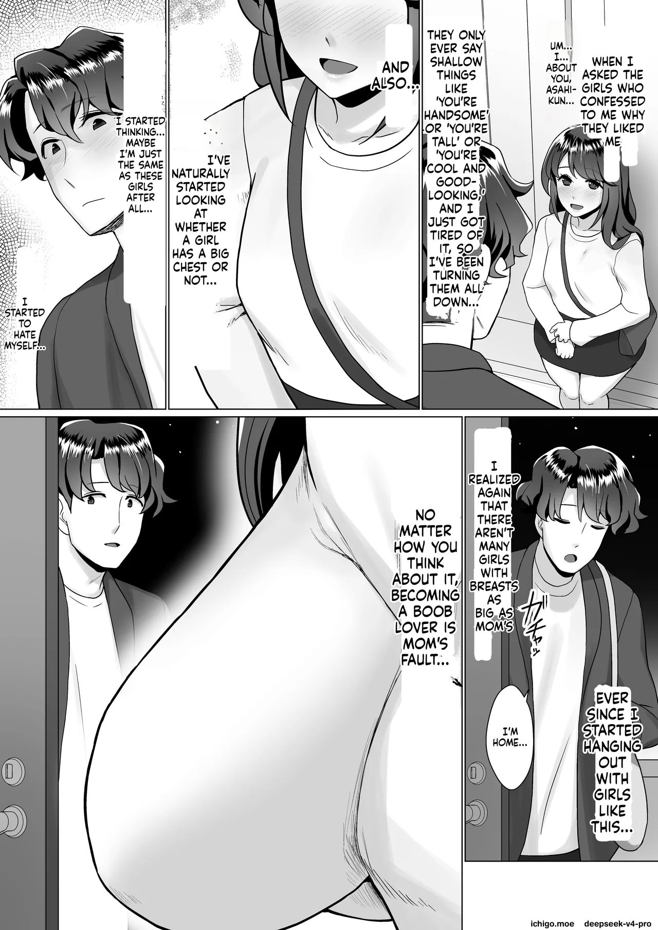 Kaa-san Ga Mujikaku Ni Yuuwaku Shite Kuru page 4