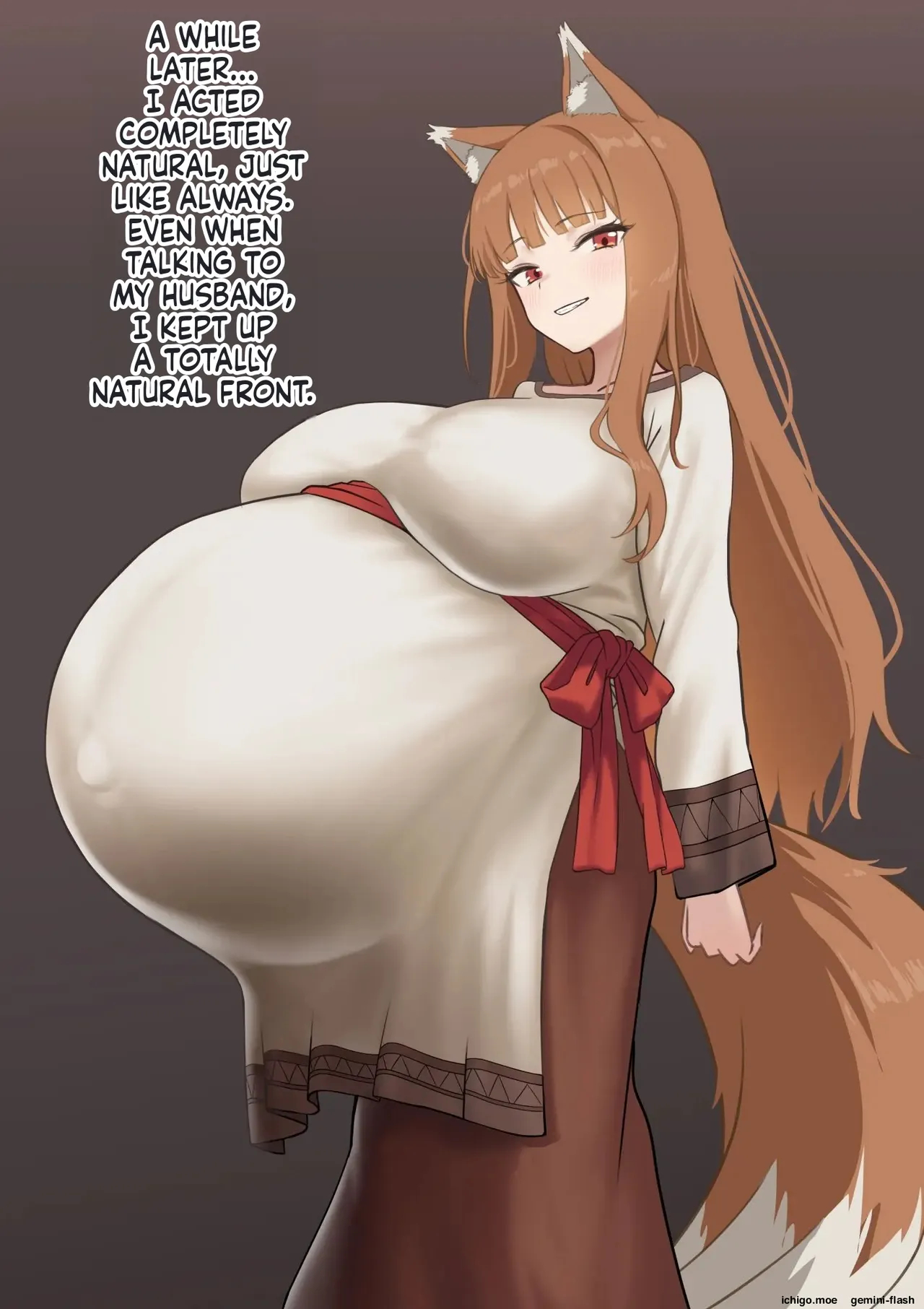 Ken Ookami Ha Gokiburi Ni Hara No Ko Wo Sasageru page 95