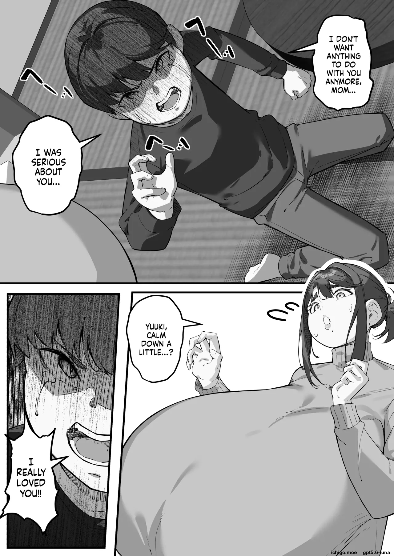 Kutibue - Chara Otoko Ni Netorareru Tare Deka Nagachichi Kaa-san 3 -. page 50