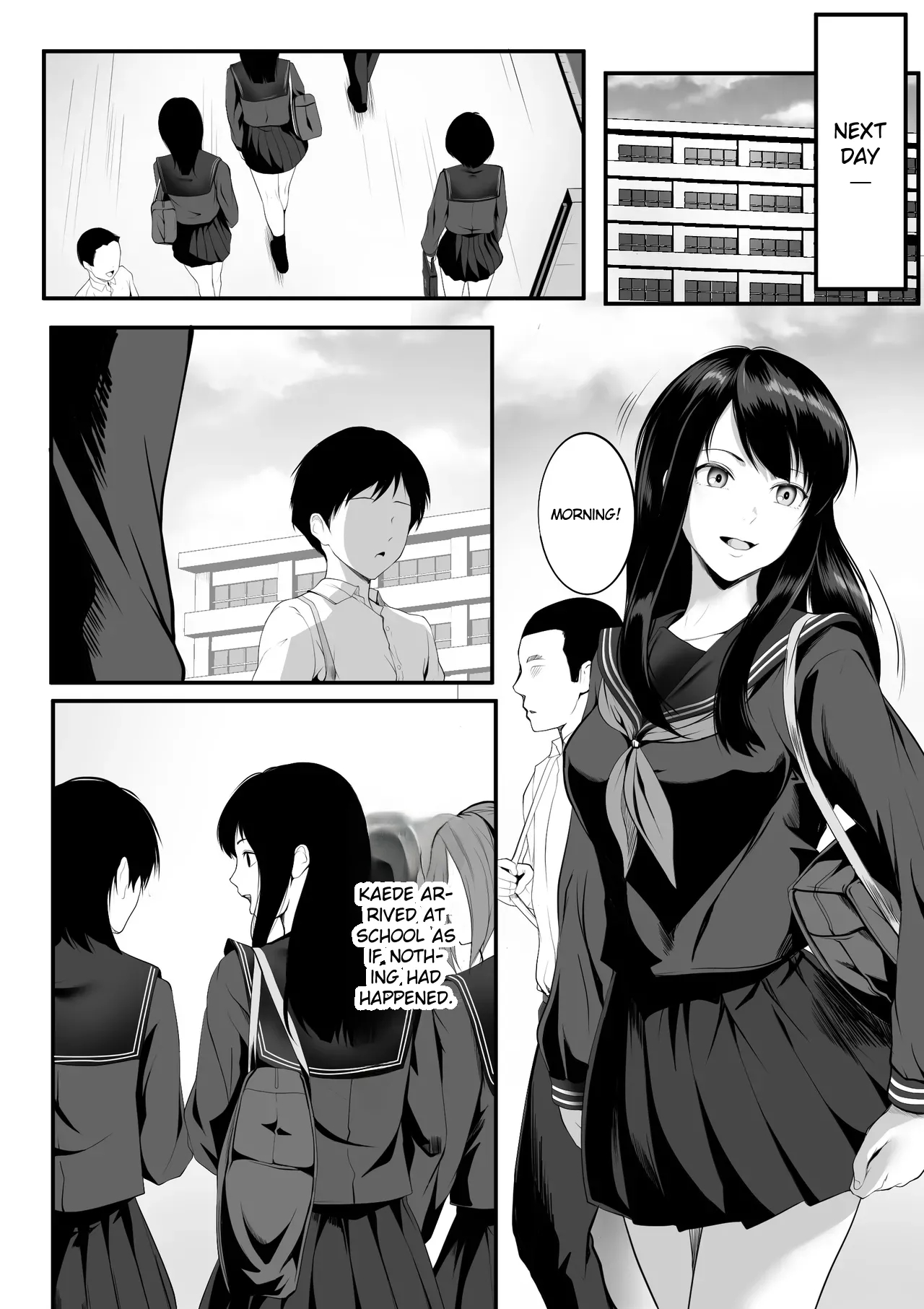 Kyonyuu No Osananajimi Gal Ga Boku No Oyaji To Neteita Hanashi page 15