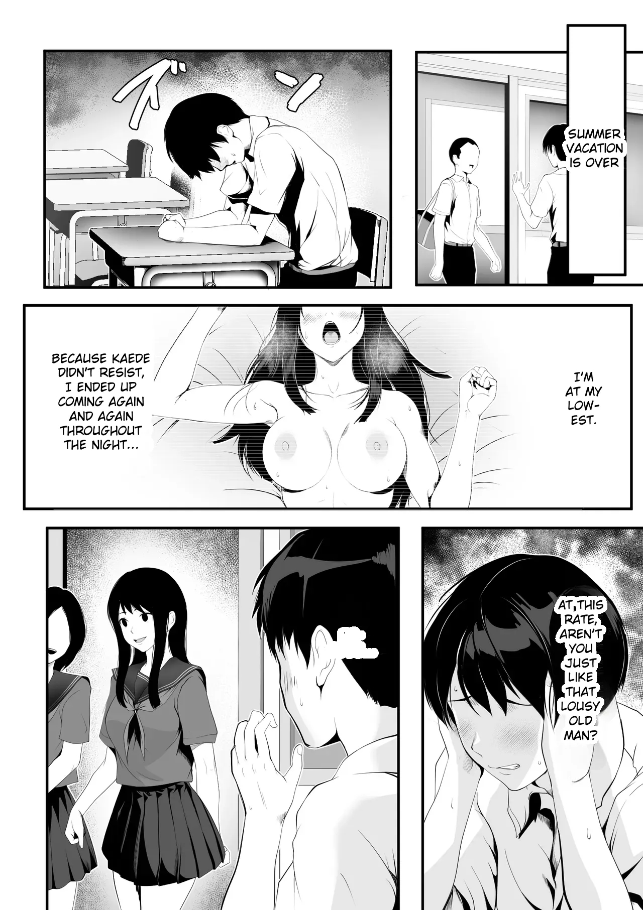 Kyonyuu No Osananajimi Gal Ga Boku No Oyaji To Neteita Hanashi page 39