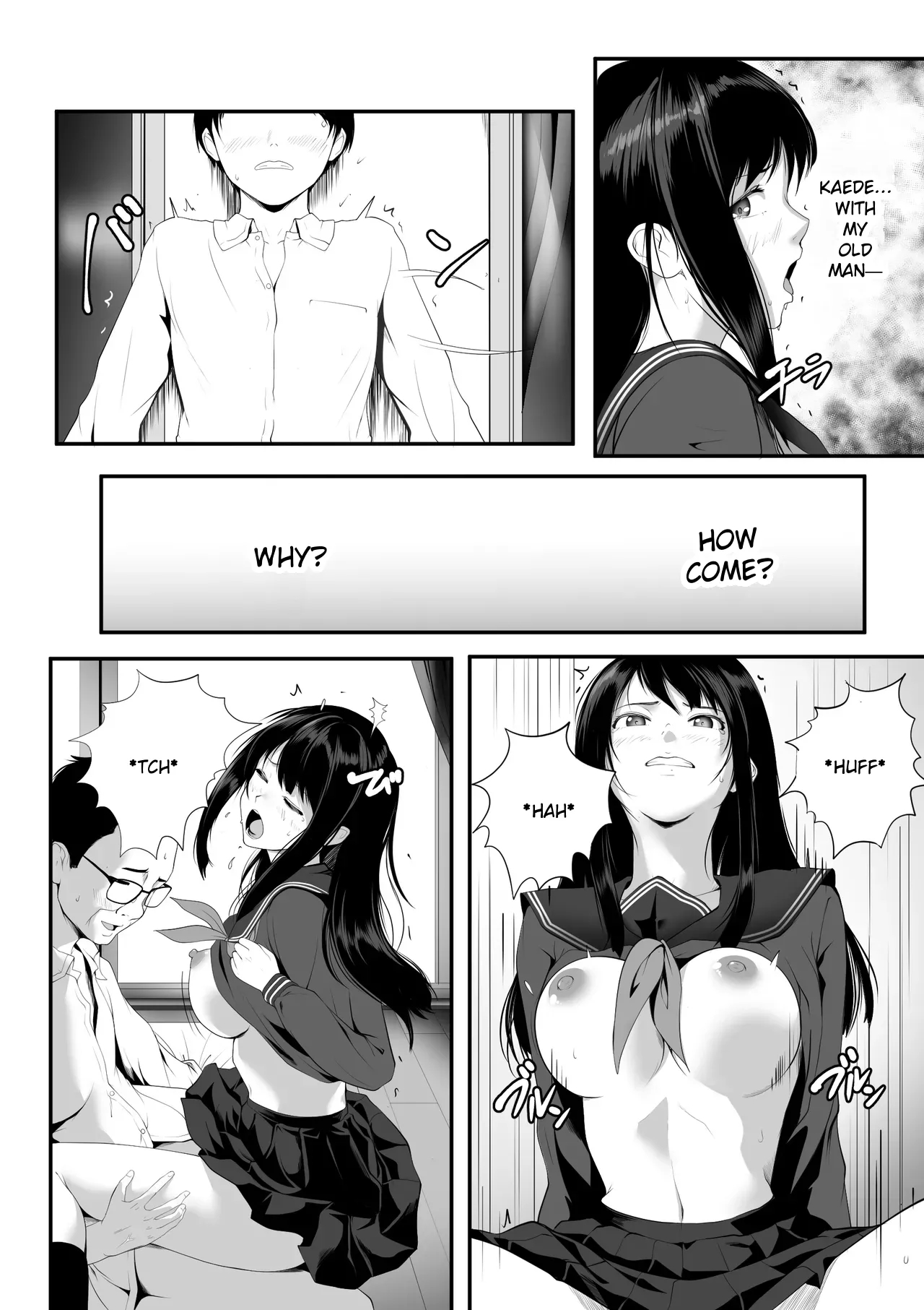 Kyonyuu No Osananajimi Gal Ga Boku No Oyaji To Neteita Hanashi page 9