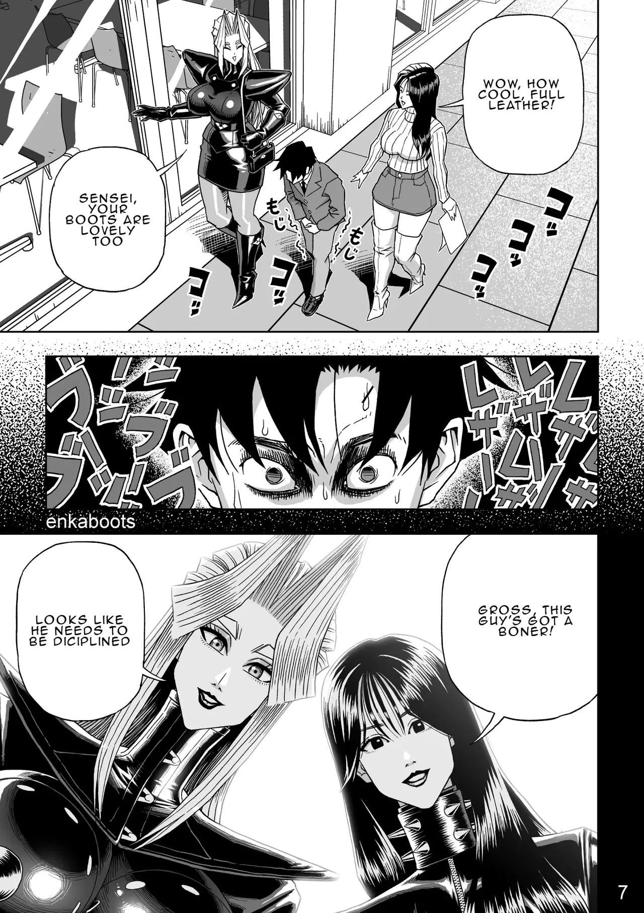 Manga 3 "my Stepmother Is A Leather Queen" page 11