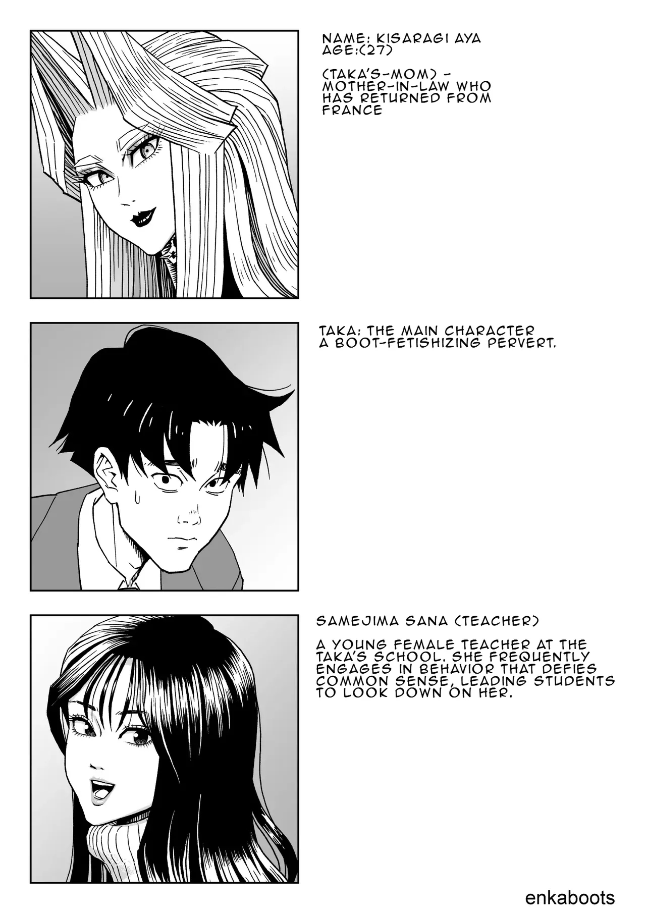 Manga 3 "my Stepmother Is A Leather Queen" page 4