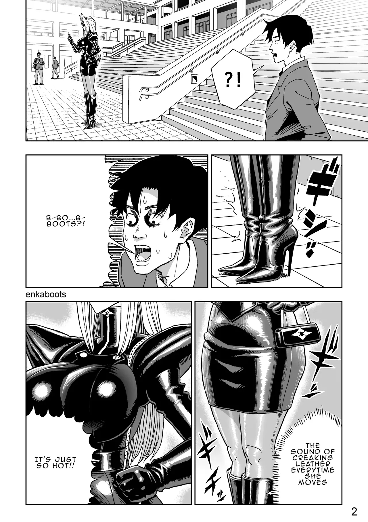 Manga 3 "my Stepmother Is A Leather Queen" page 6