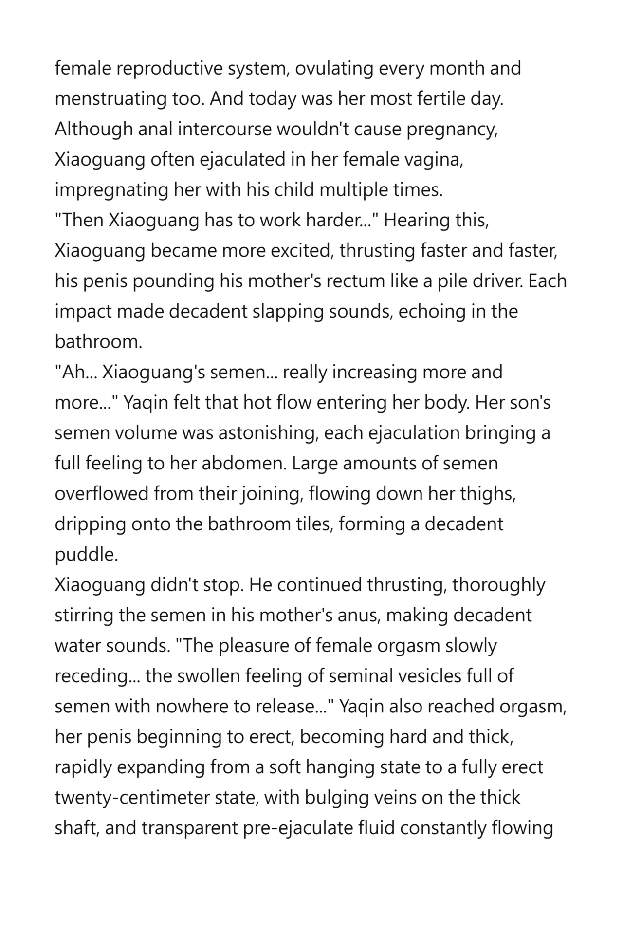 Mommy’s Cock Is Even Bigger Than Yours page 33