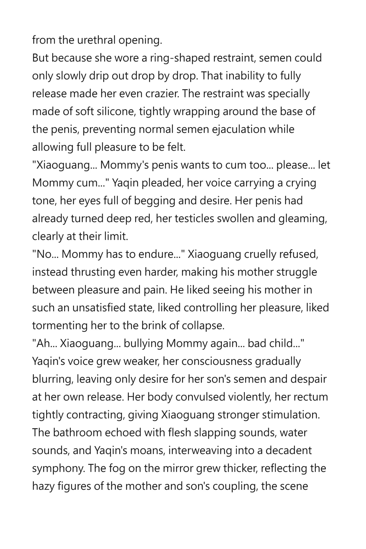 Mommy’s Cock Is Even Bigger Than Yours page 34