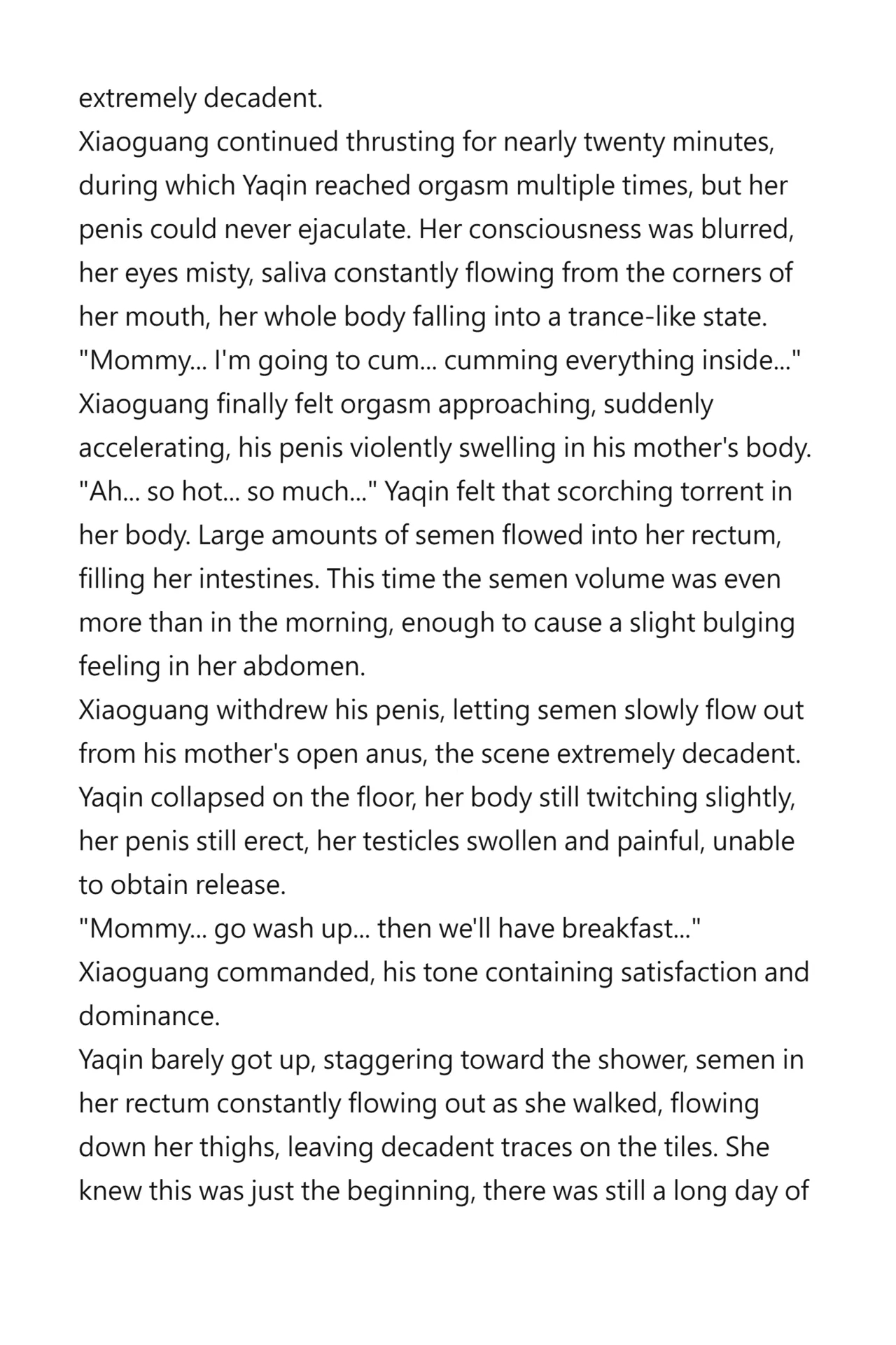 Mommy’s Cock Is Even Bigger Than Yours page 35