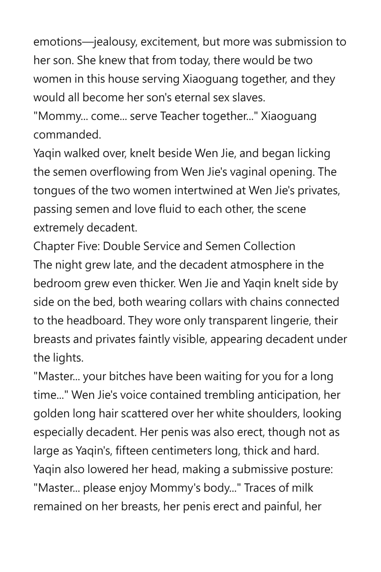 Mommy’s Cock Is Even Bigger Than Yours page 47