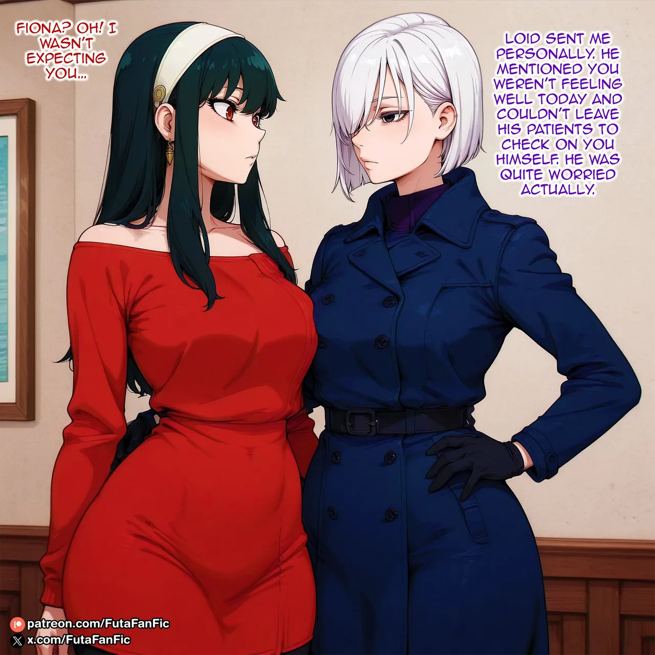 Mrs. Forger's Little Secret - Yor And Fiona - Futanari - page 7