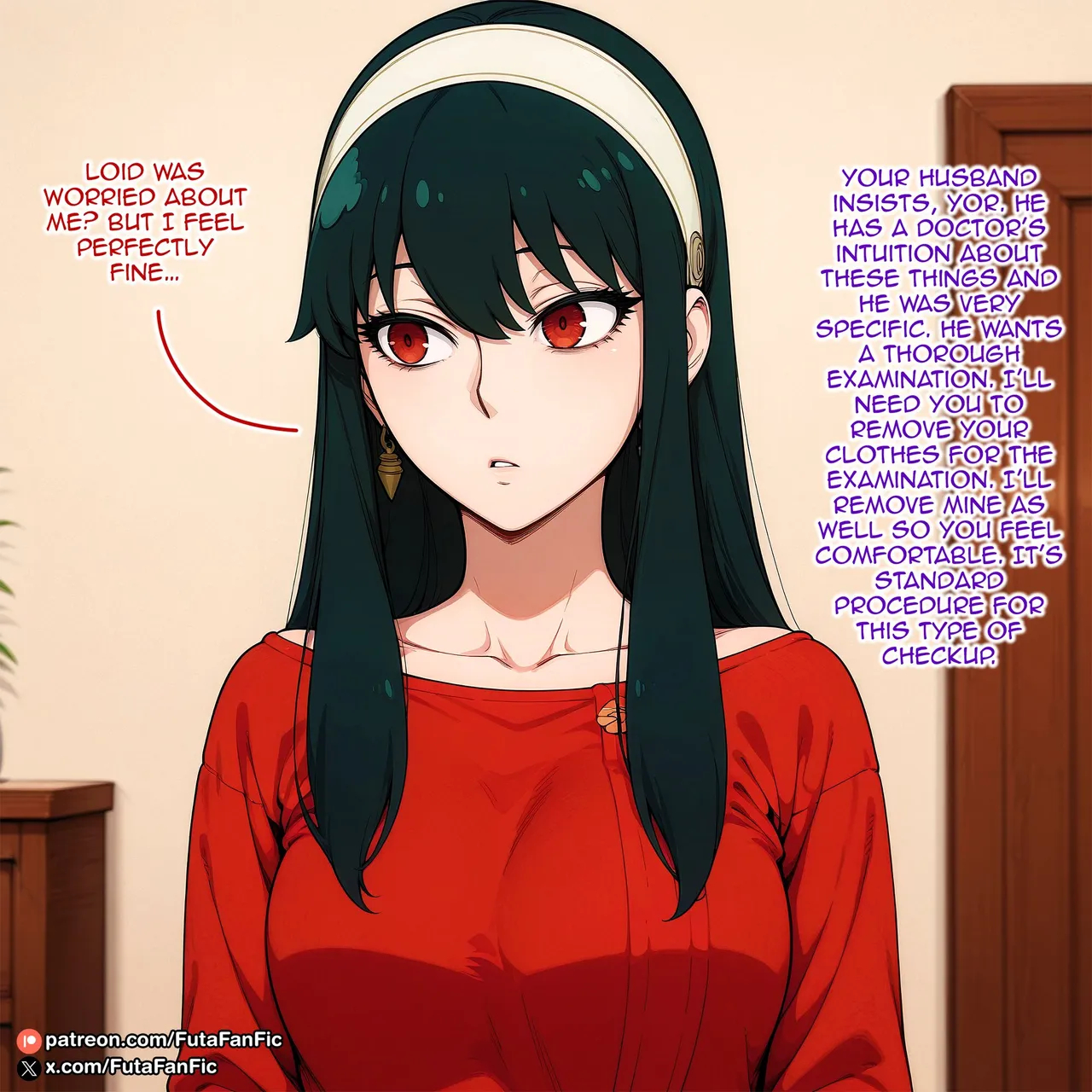 Mrs. Forger's Little Secret - Yor And Fiona - Futanari - page 8