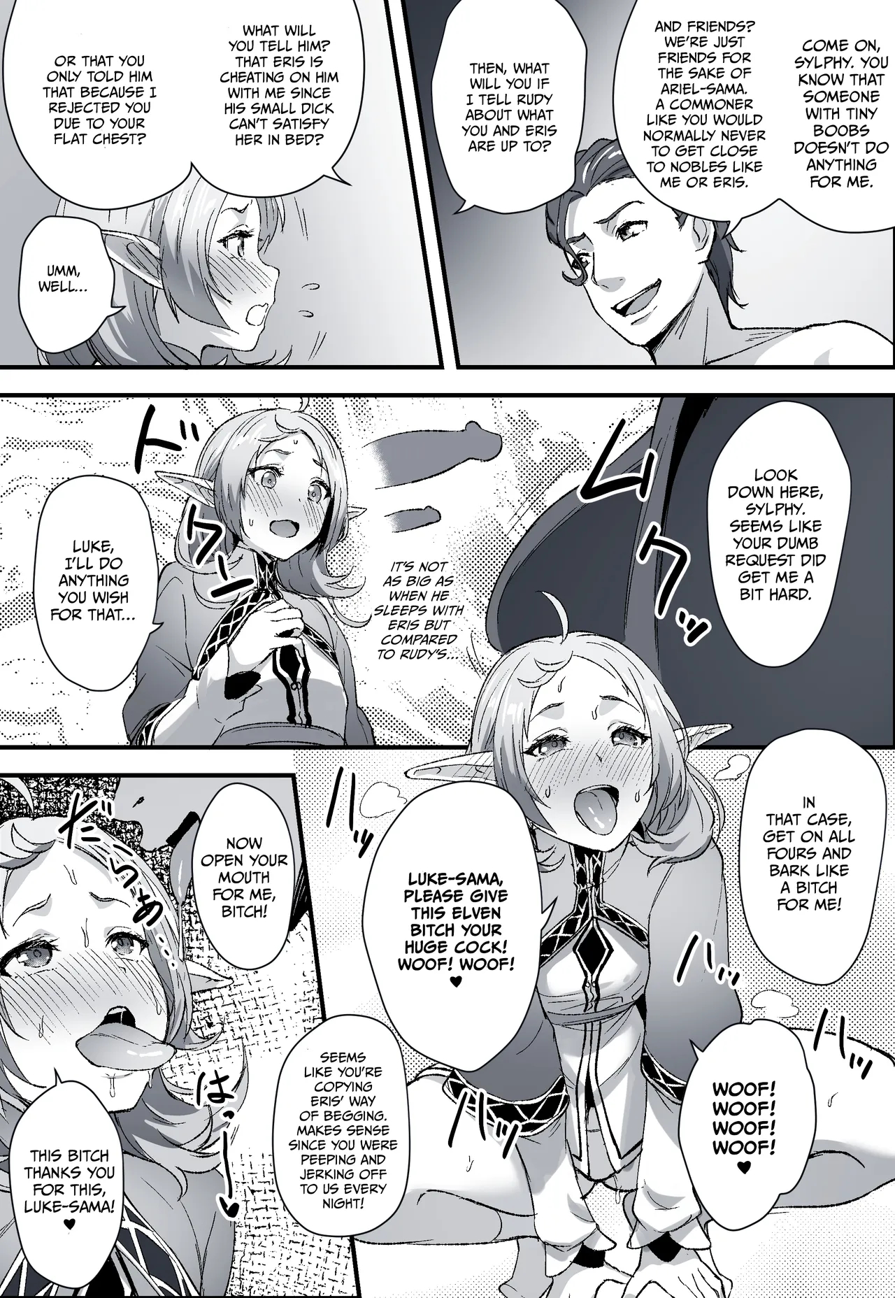 Mushoku Tensei: If Route: Asura Kingdom Arc - Eris, Sylphy, & Roxy page 9
