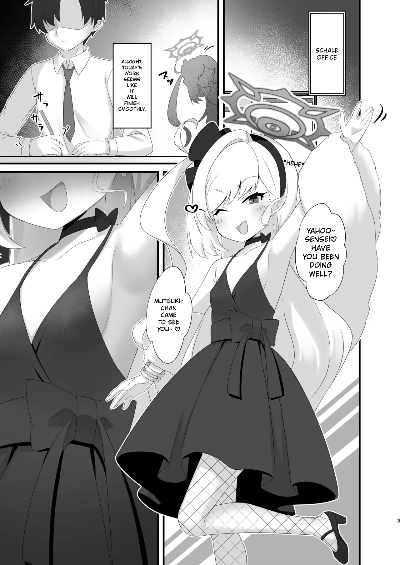 Mutsuki-chan Wa Sensei De Asobu No Ga Daisuki page 3