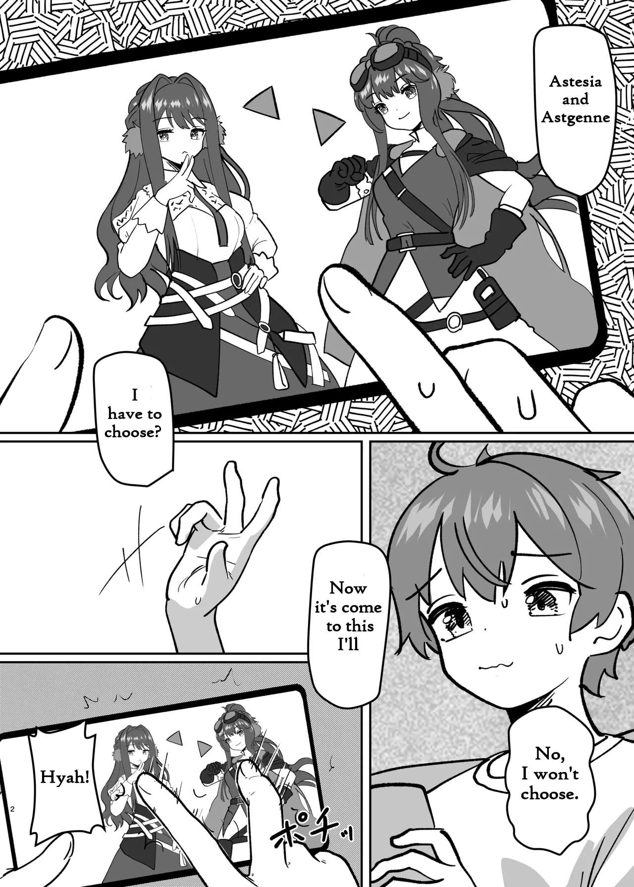 My Body Split Into Two Sisters Tsf page 3