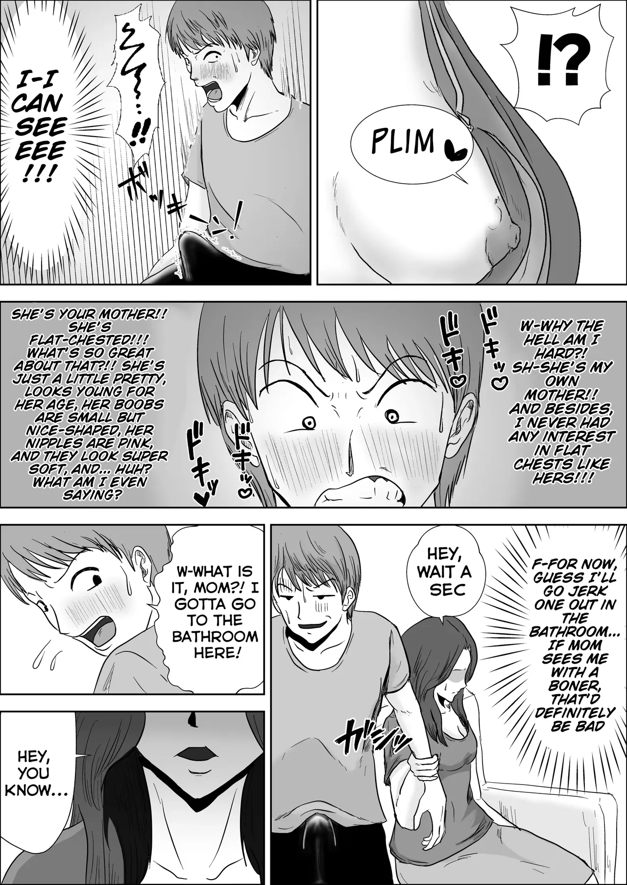My Flat-chested Mom Is Way Too Hot. page 8