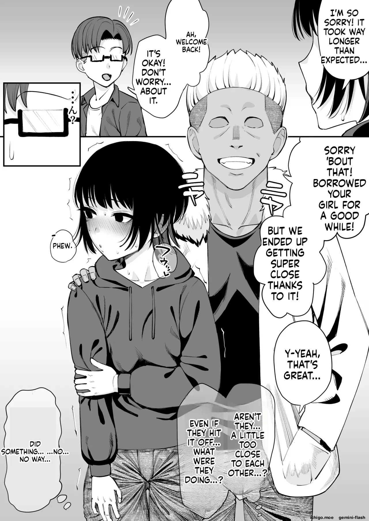 My Girlfriend’s Past Is Exposed, And She’s Taken Away page 16