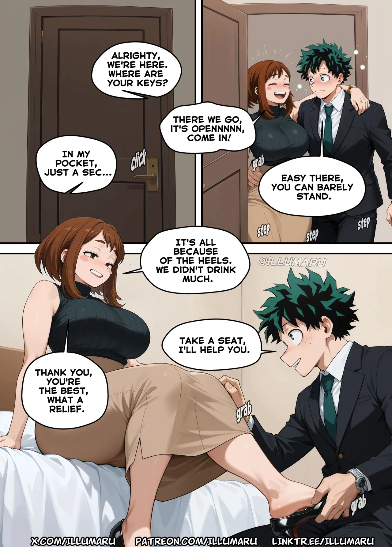 My Hero Night Date page 3