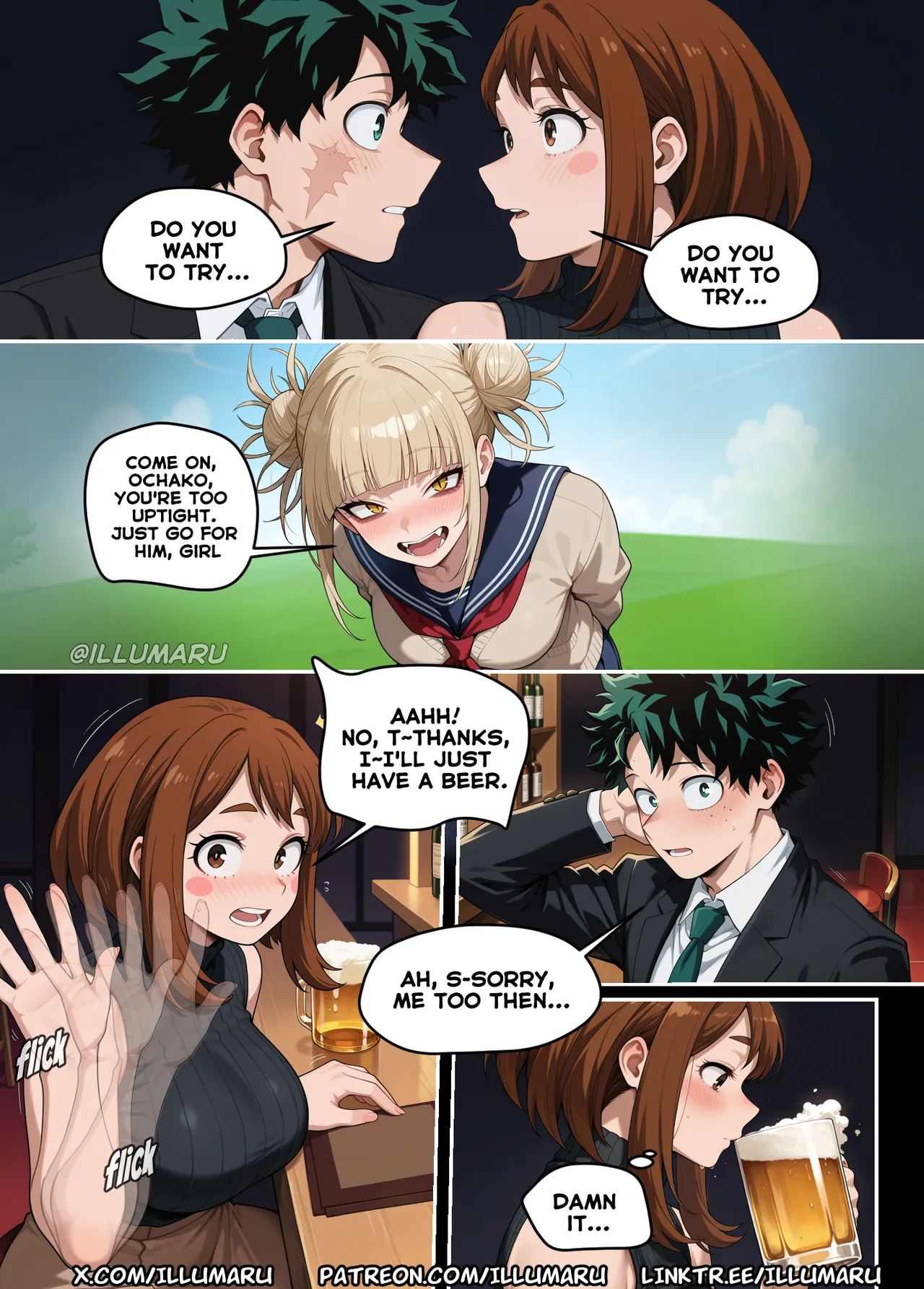 My Hero Night Date page 6
