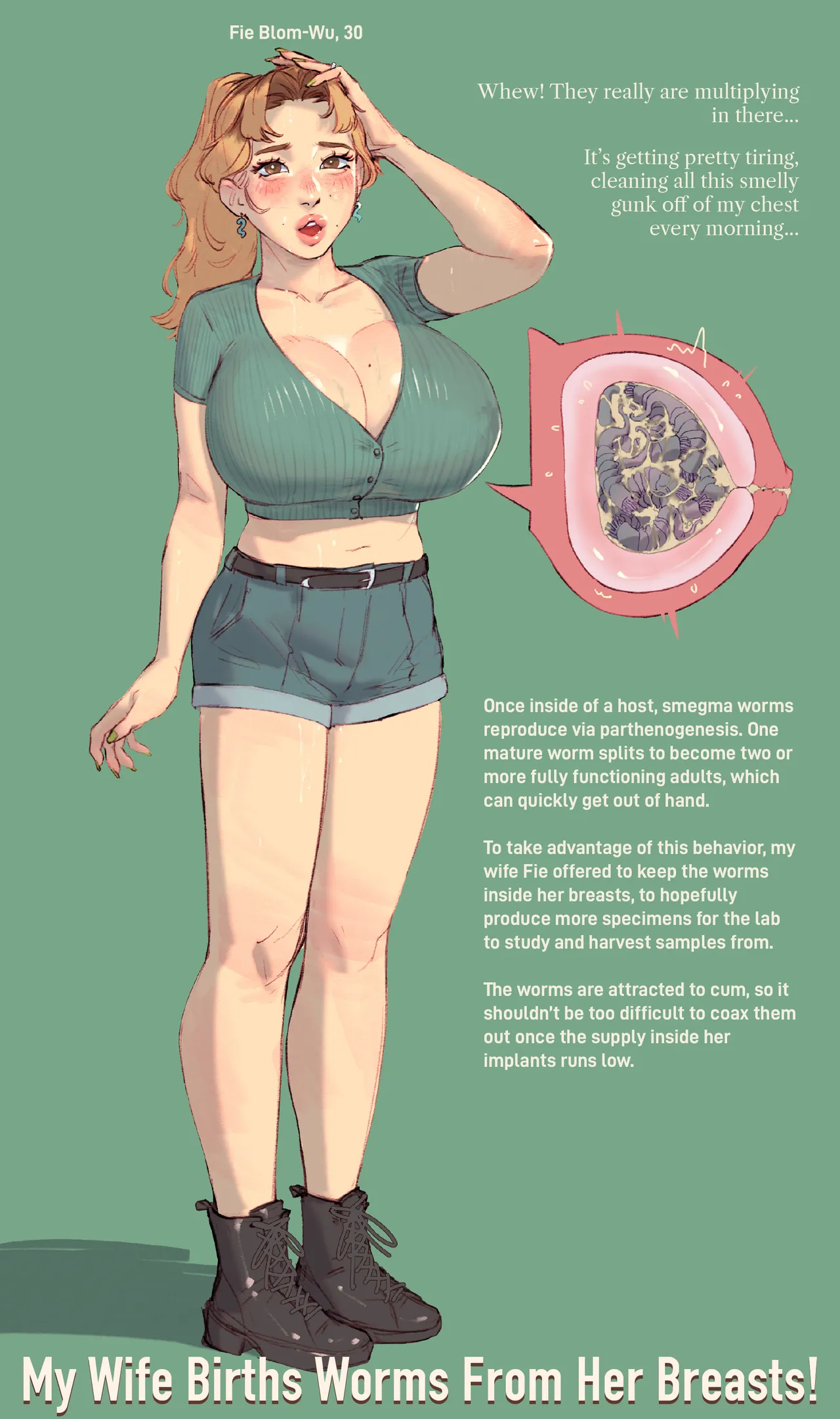 My Wife Births Worms From... + Extras page 1