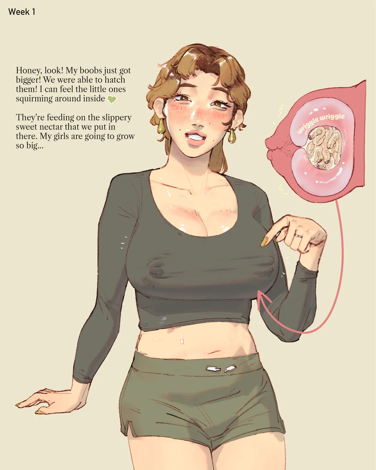 My Wife Breeds Giant Bugs In...? + Extras page 4