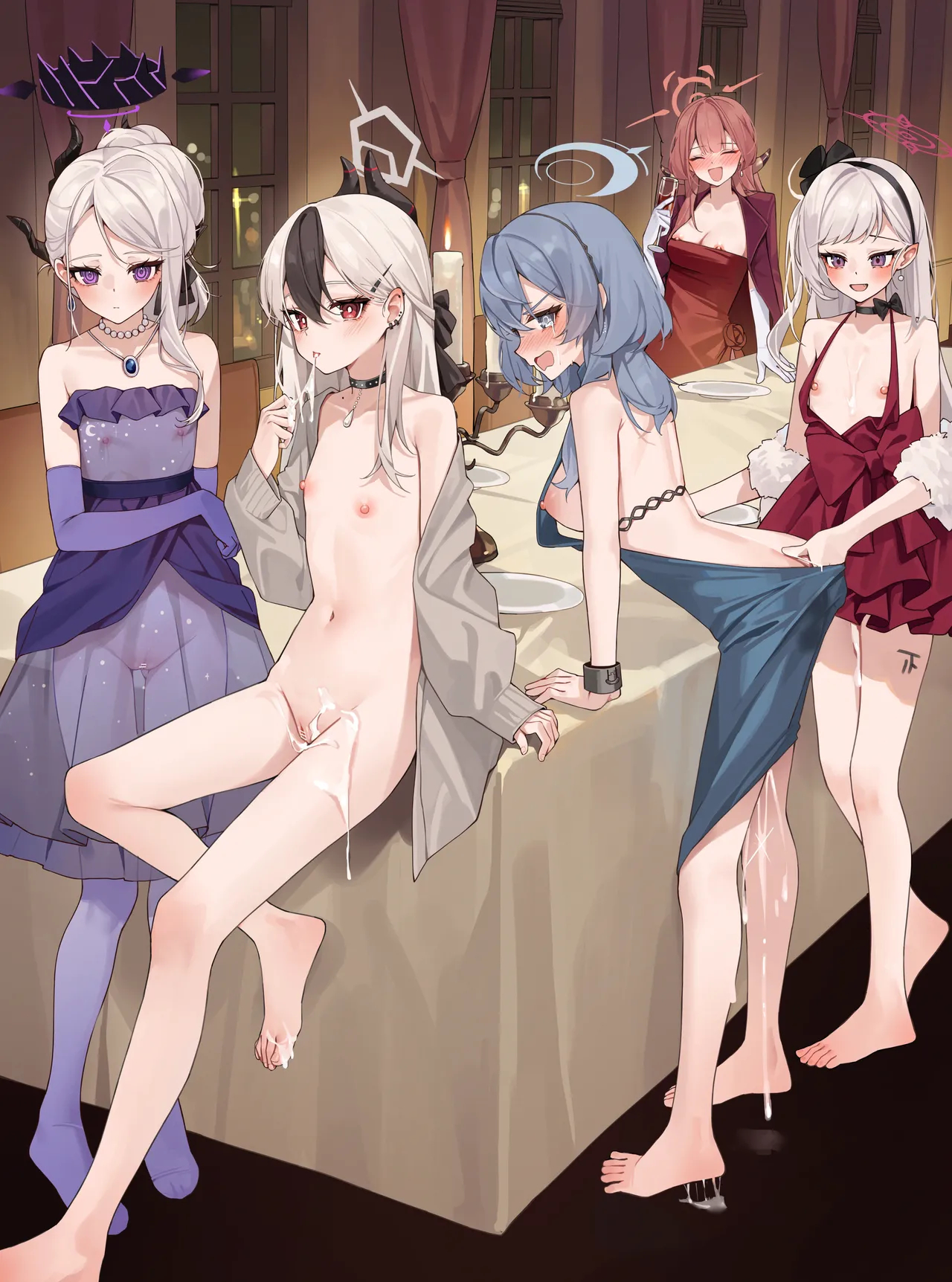 Naked School Attendance Month page 182