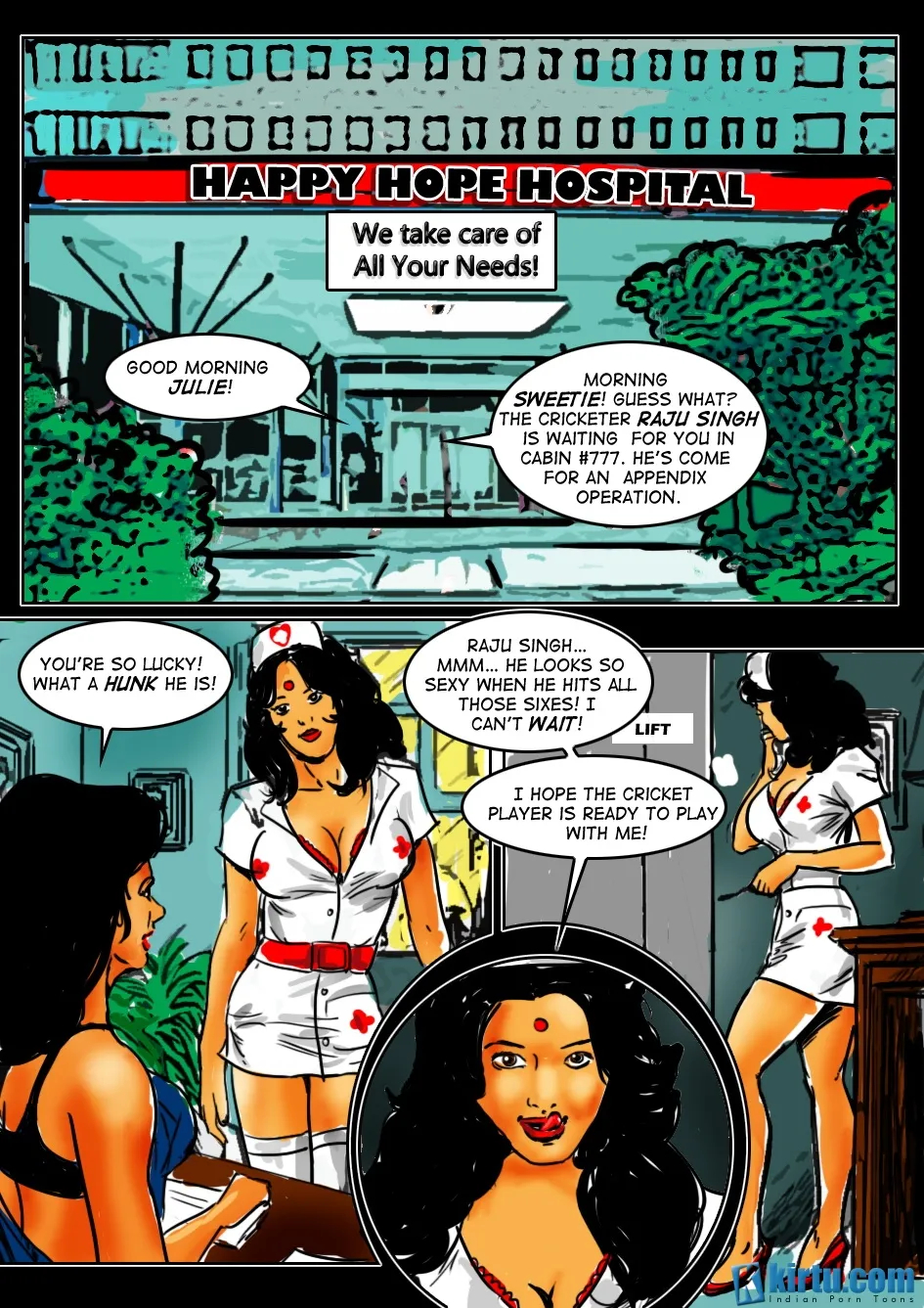 Naughty Nurse Neetu page 9