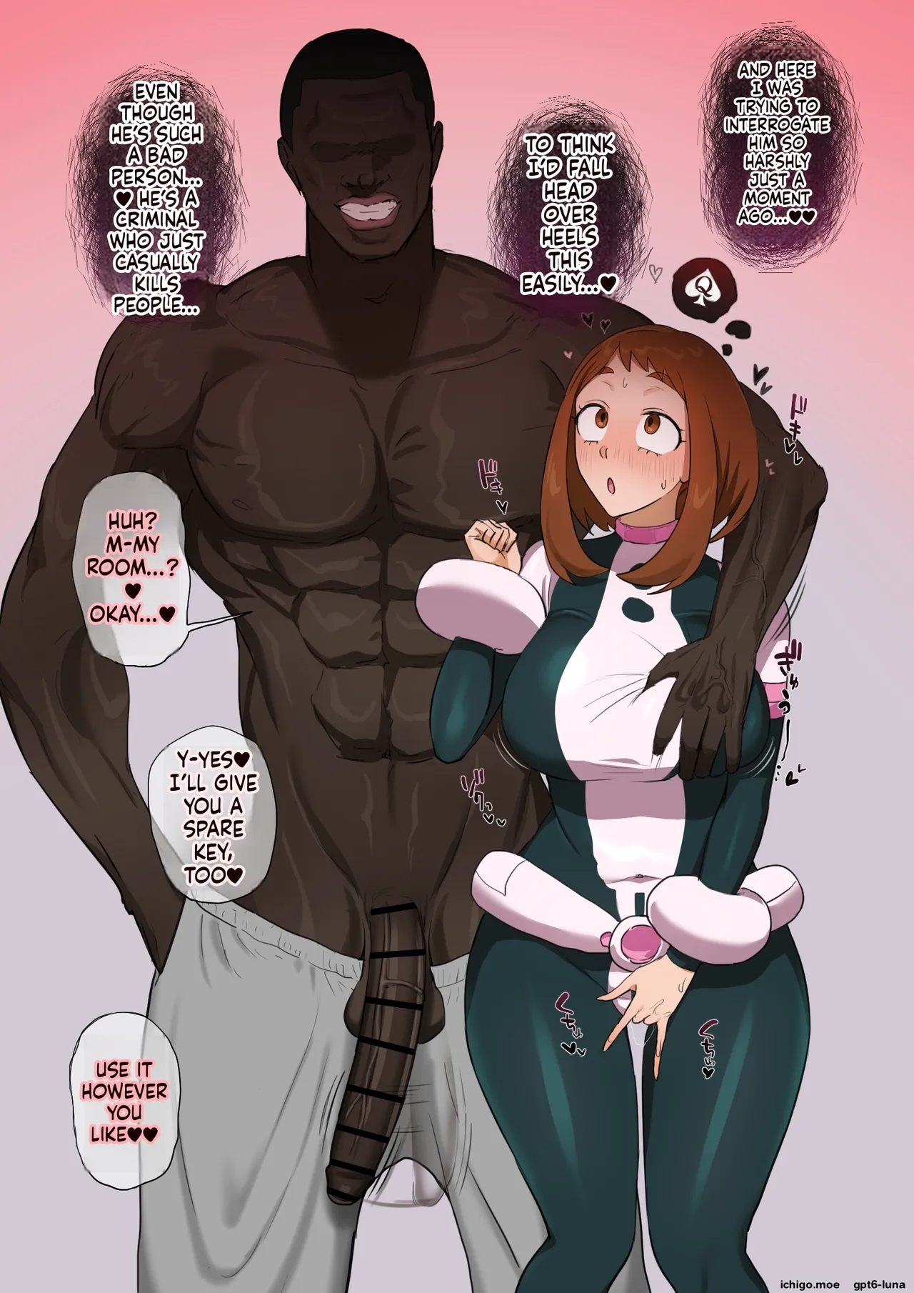 Ochako X Bbc page 7
