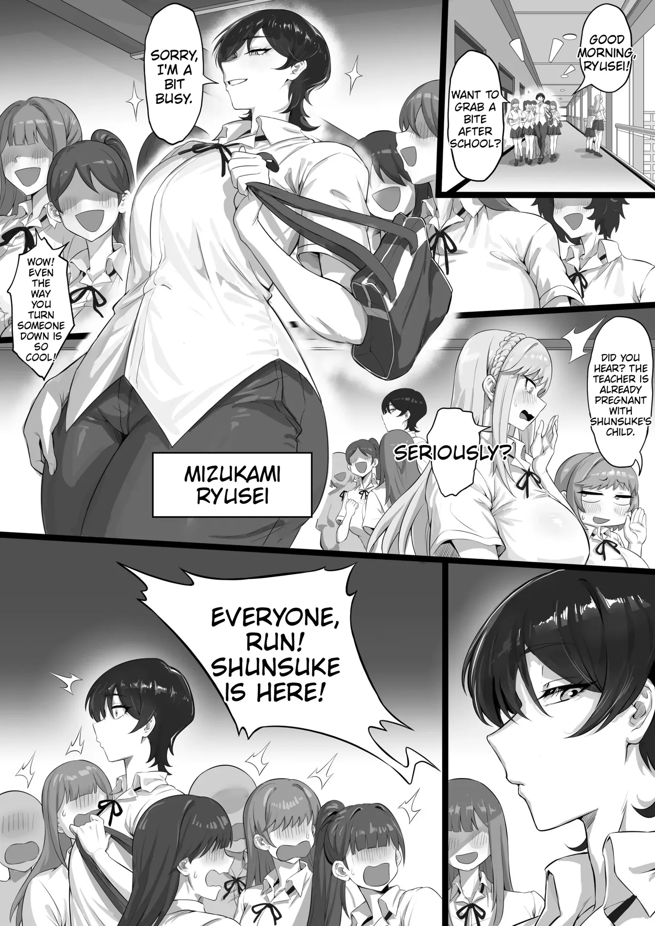 On An Island Where Everyone Is Born Impotent, I Am The Sole Stud 3 page 3