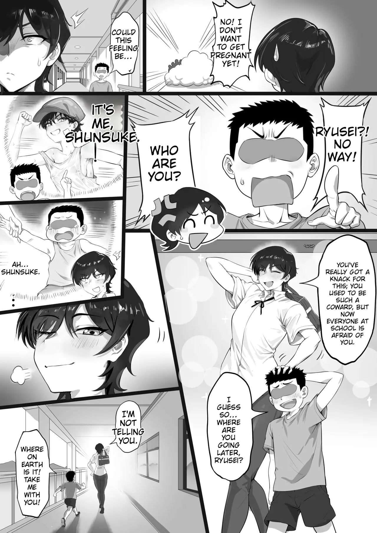 On An Island Where Everyone Is Born Impotent, I Am The Sole Stud 3 page 4