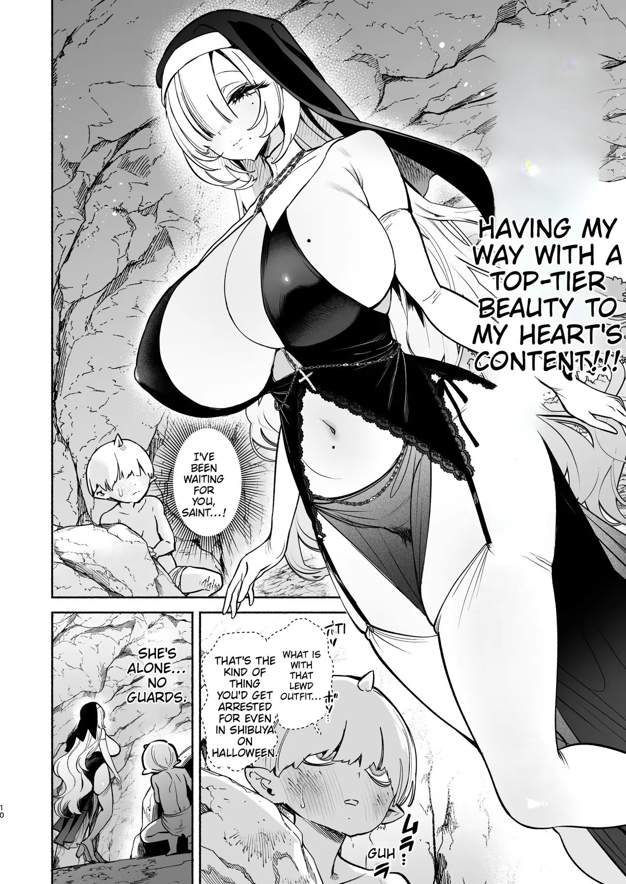 Reincarnated As A Weakling Goblin Drained Dry By A Frustrated Saintess page 10