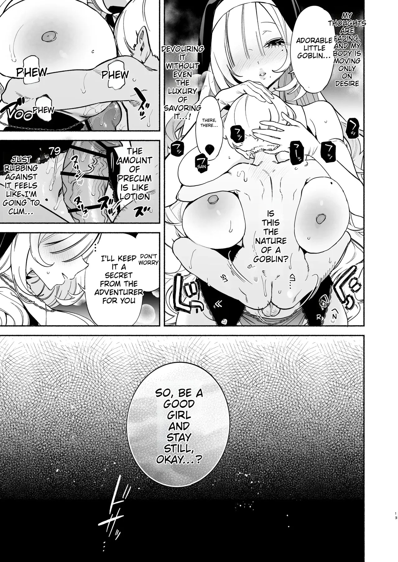Reincarnated As A Weakling Goblin Drained Dry By A Frustrated Saintess page 13