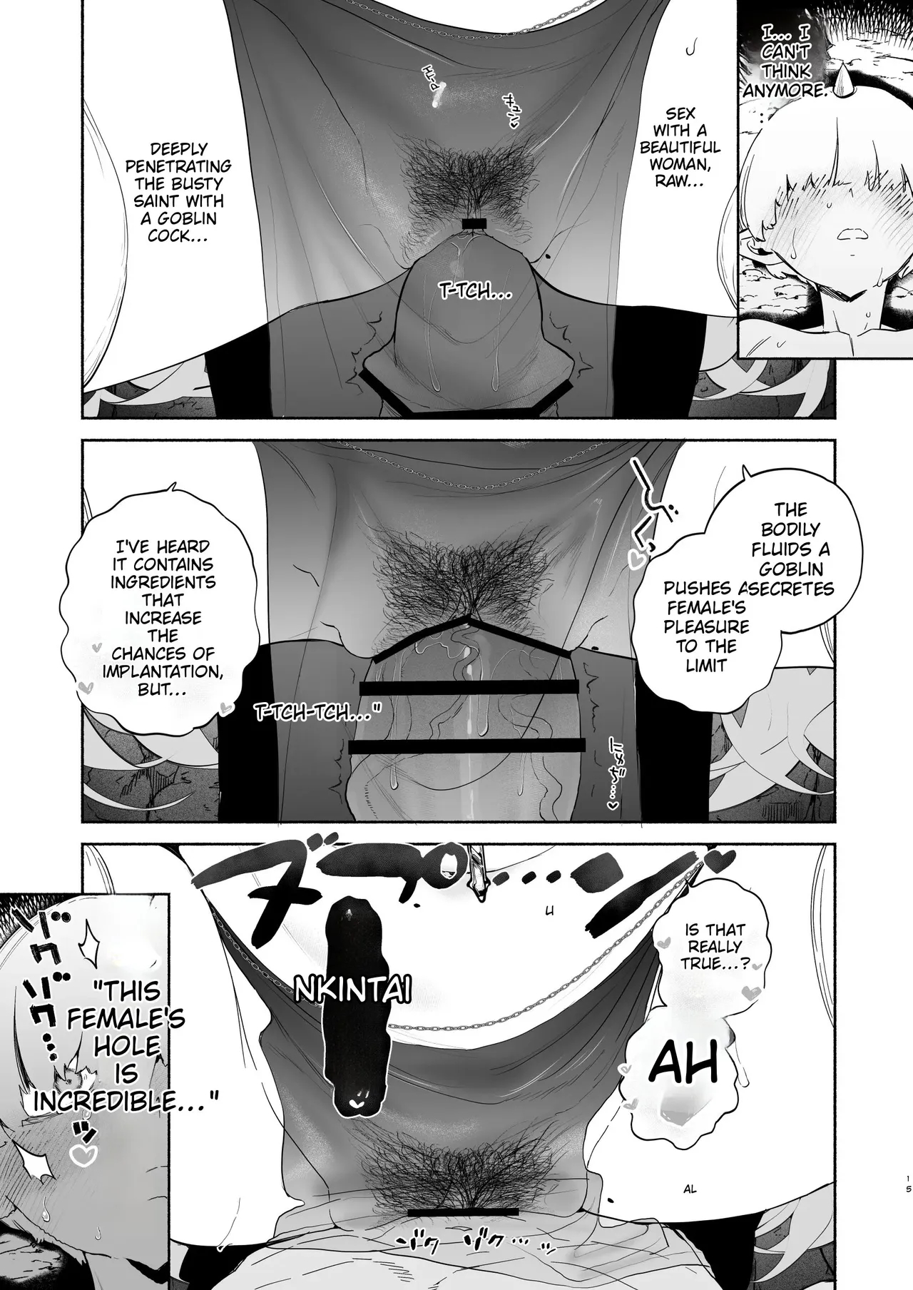 Reincarnated As A Weakling Goblin Drained Dry By A Frustrated Saintess page 15