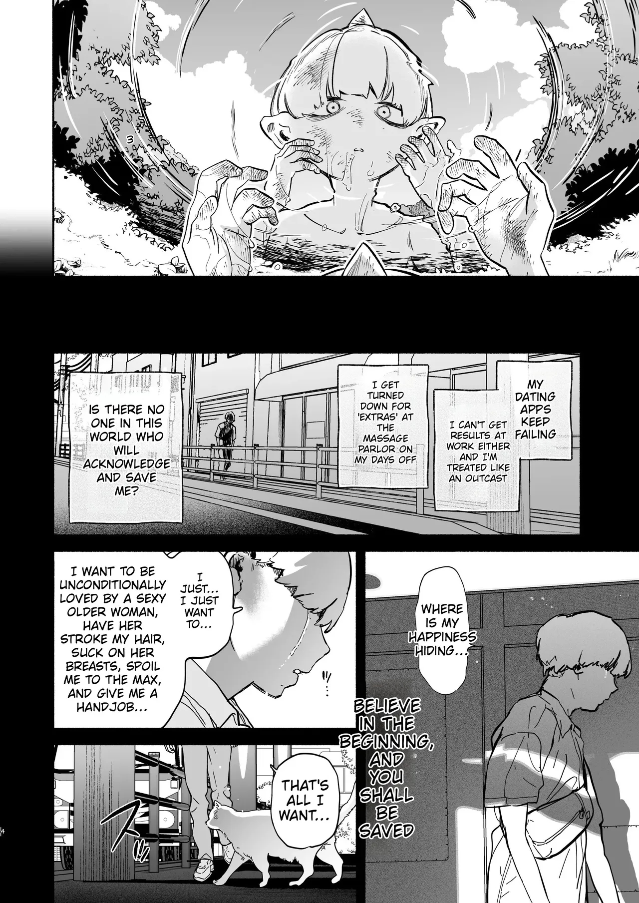 Reincarnated As A Weakling Goblin Drained Dry By A Frustrated Saintess page 4