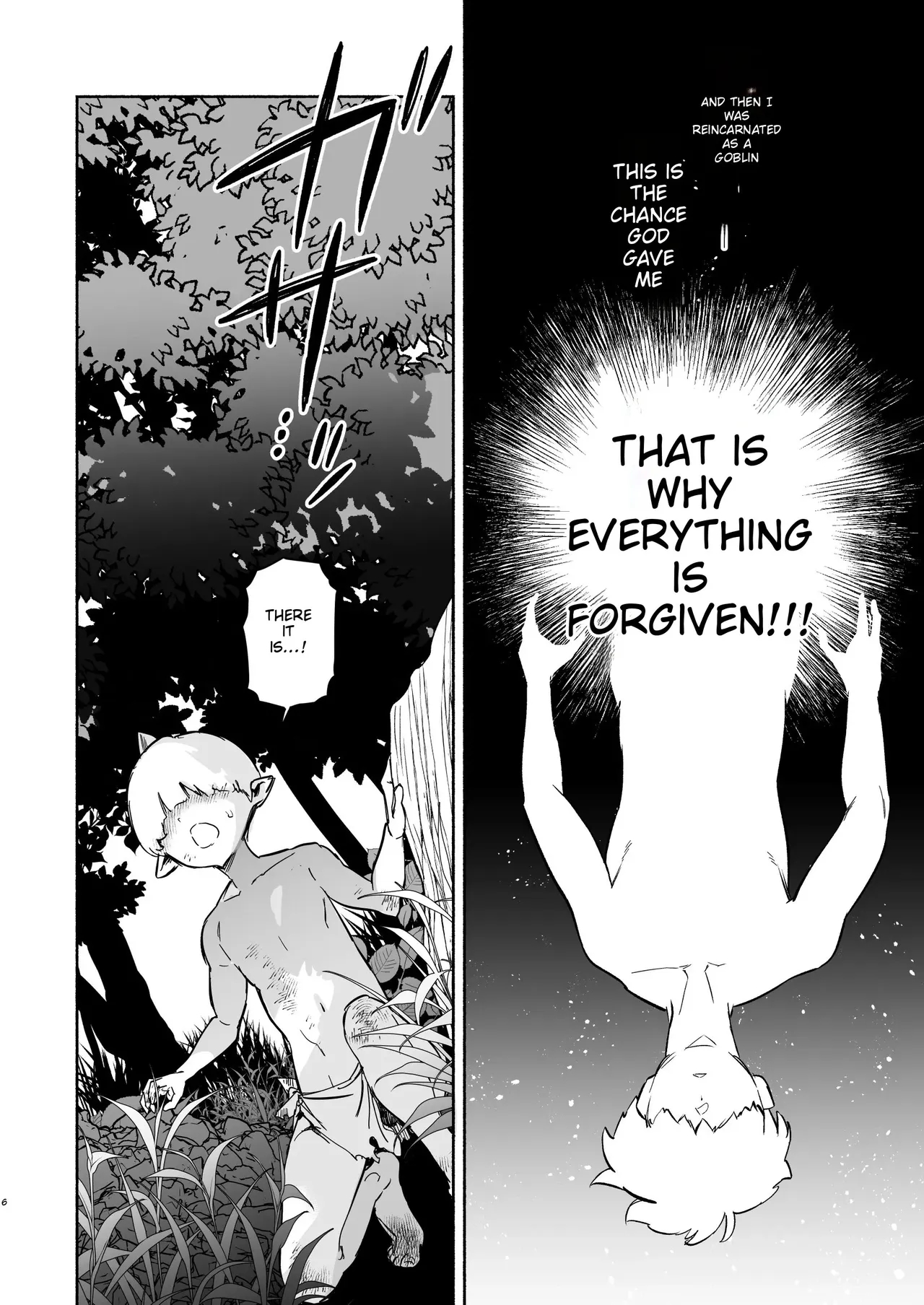 Reincarnated As A Weakling Goblin Drained Dry By A Frustrated Saintess page 6