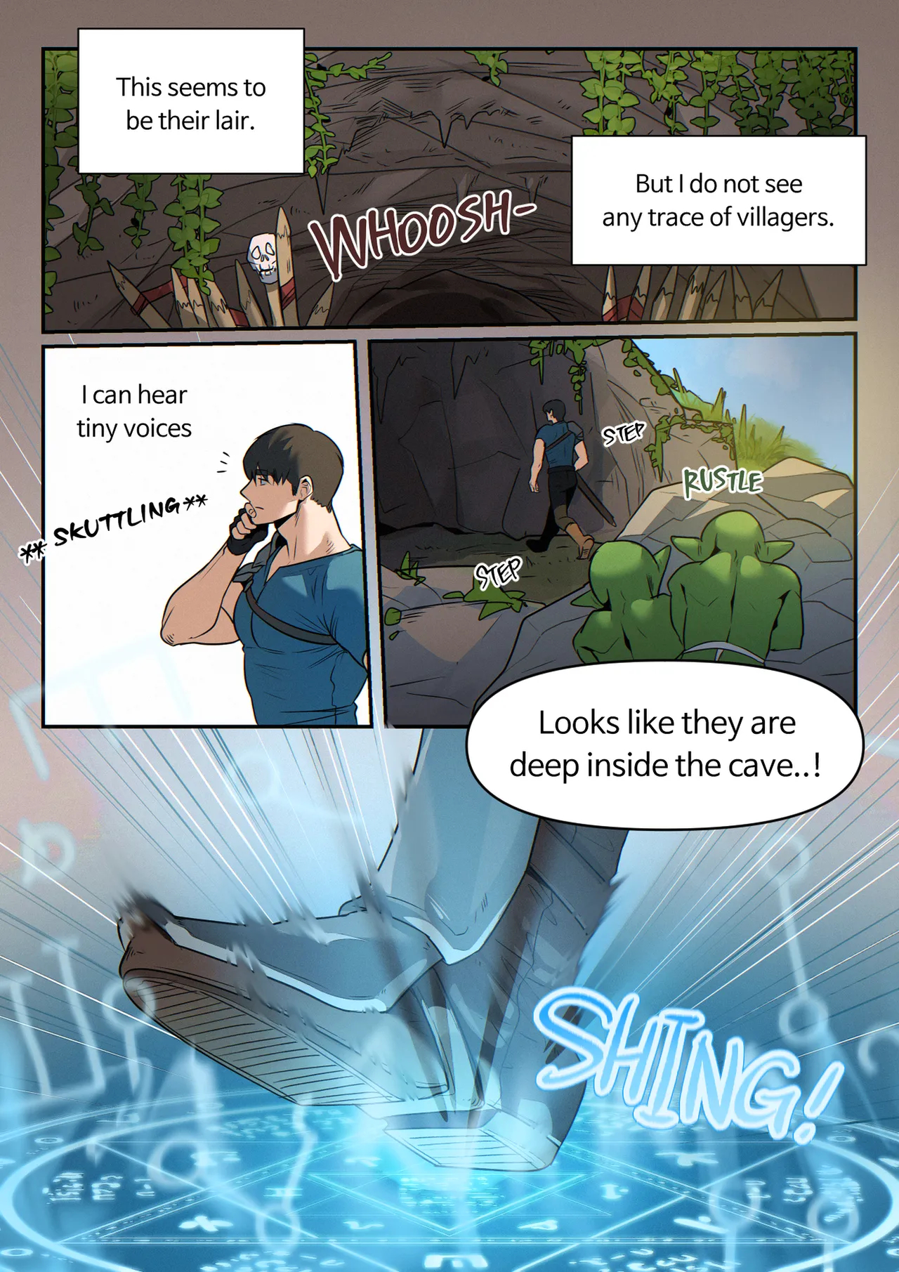 Reon And The Goblin's Cave page 3