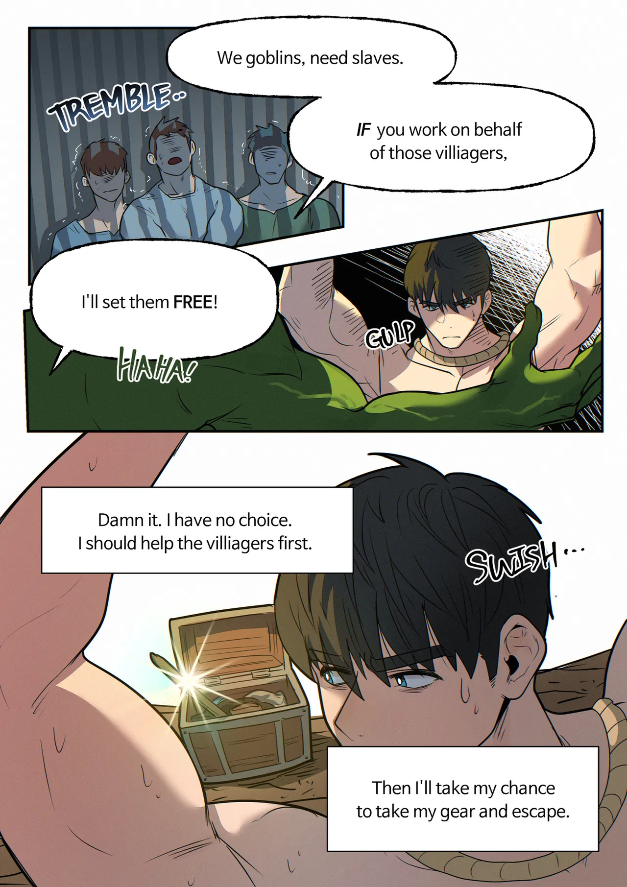 Reon And The Goblin's Cave page 8