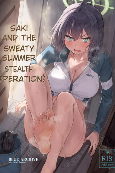 Saki And The Sweaty Summer Stealth Operation! page 1